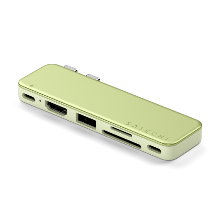 Satechi - 5-in-1 USB-C Snap Hub - Adapter do Urządzeń Mobilnych