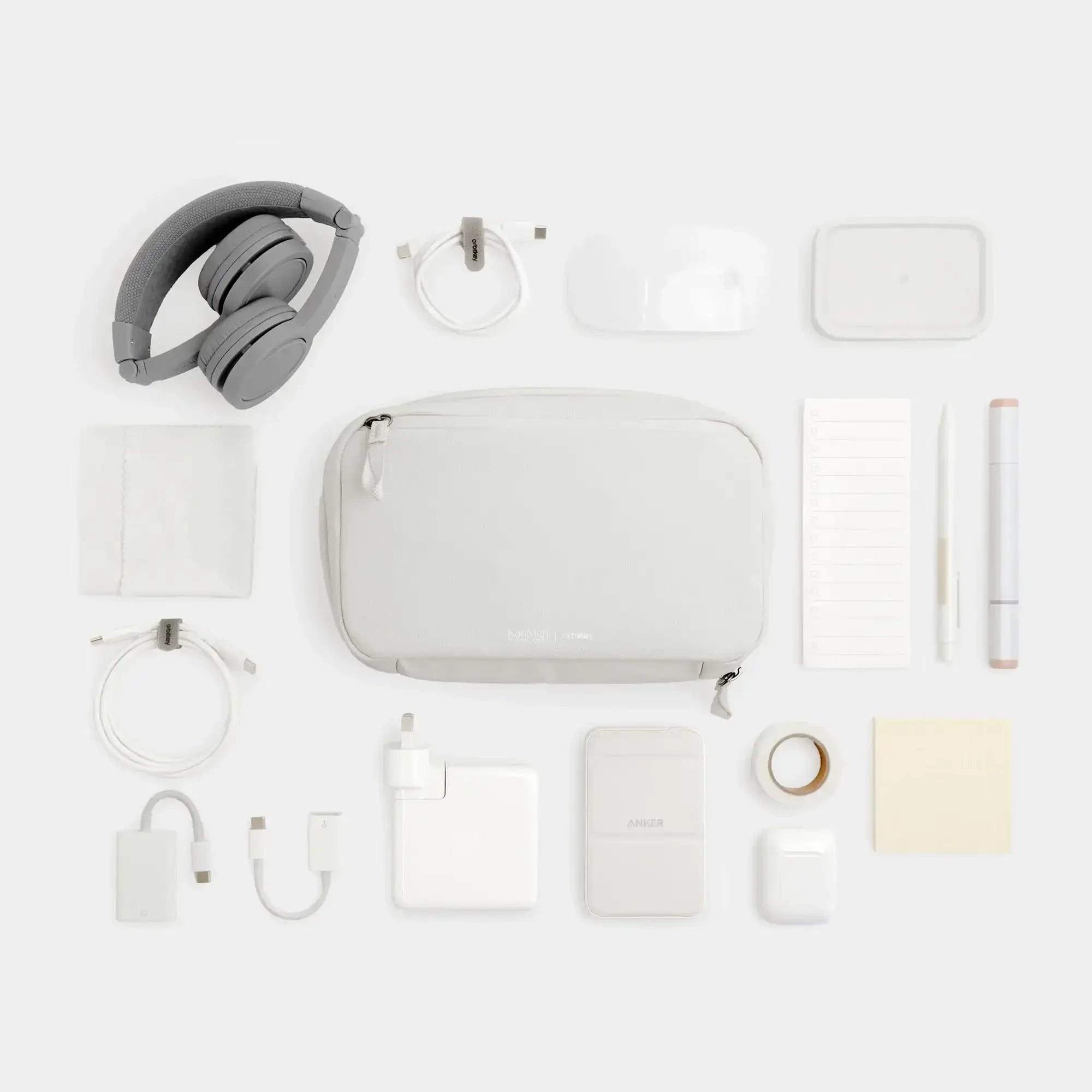 Orbitkey x KonMari - 2-in-1 Tech Accessory Pouch - Organizer na Akcesoria