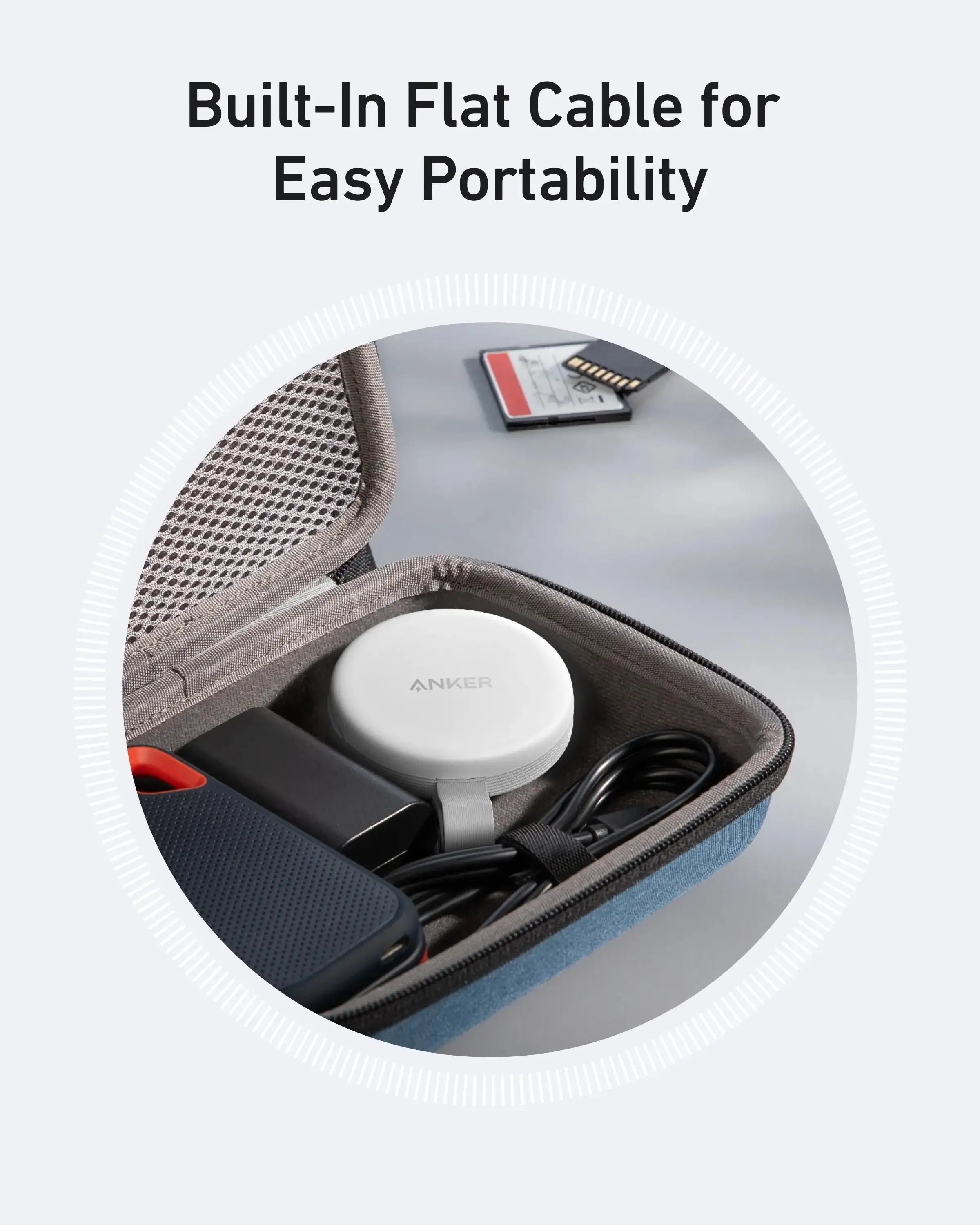 Anker - MagGo USB-C Adapter (3-in-1, 10Gbps, For iPhone) - Adapter Kart SD