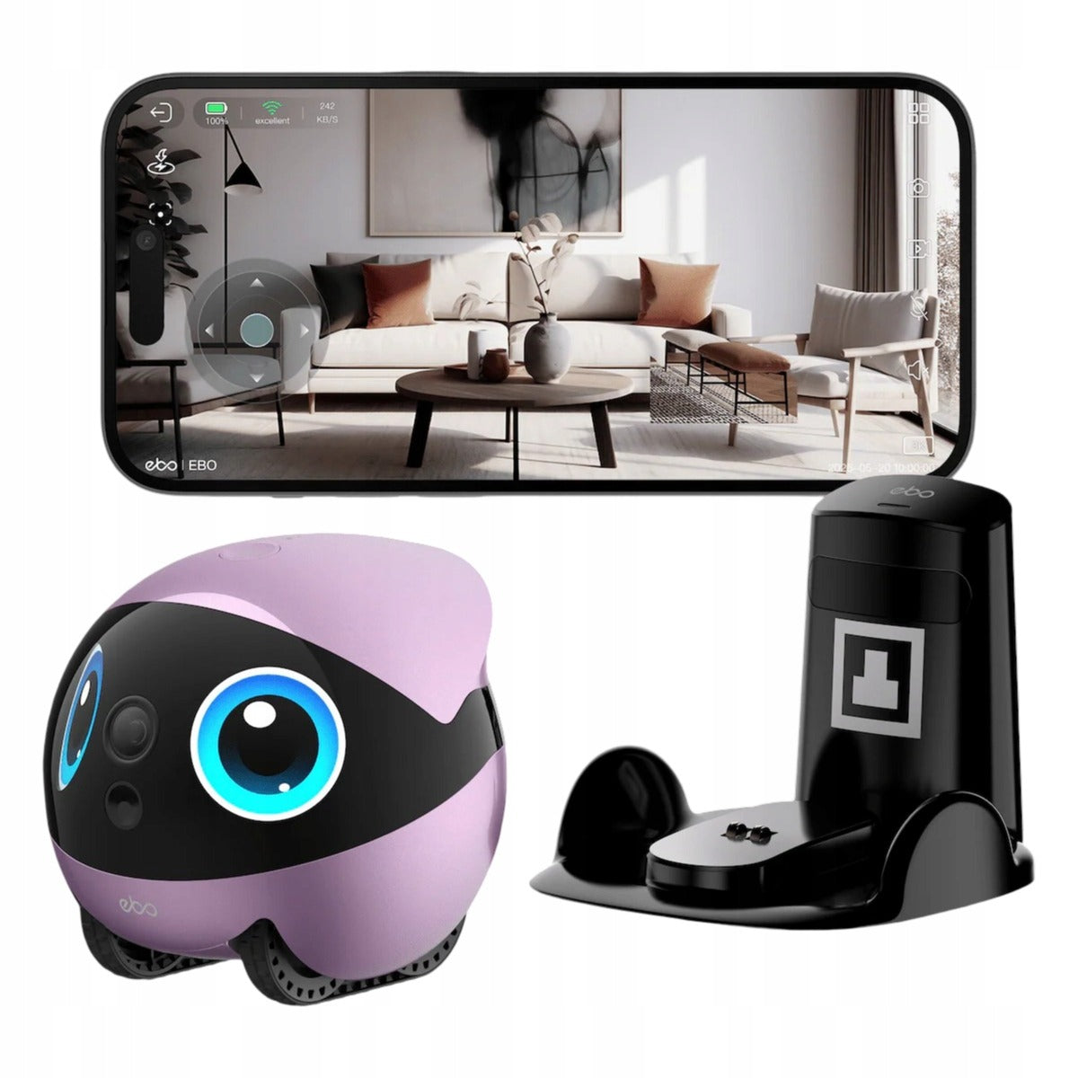 EnaBot - EBO AIR 2 Plus - Mobilny Robot Monitorujący