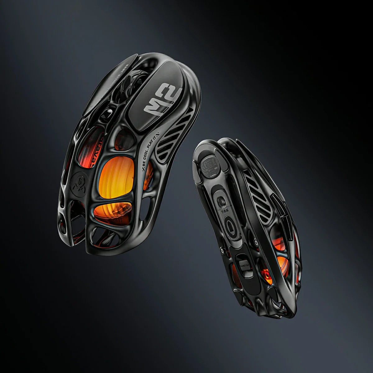 GravaStar - Mercury M2 Stealth Black Wireless Gaming Mouse - Bezprzewodowa Mysz Gamingowa