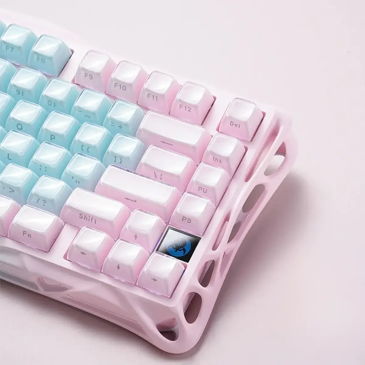 GravaStar - Mercury K1 Lite Special Edition Aurora Mist Wireless Mechanical Keyboard - Bezprzewodowa Klawiatura Mechaniczna