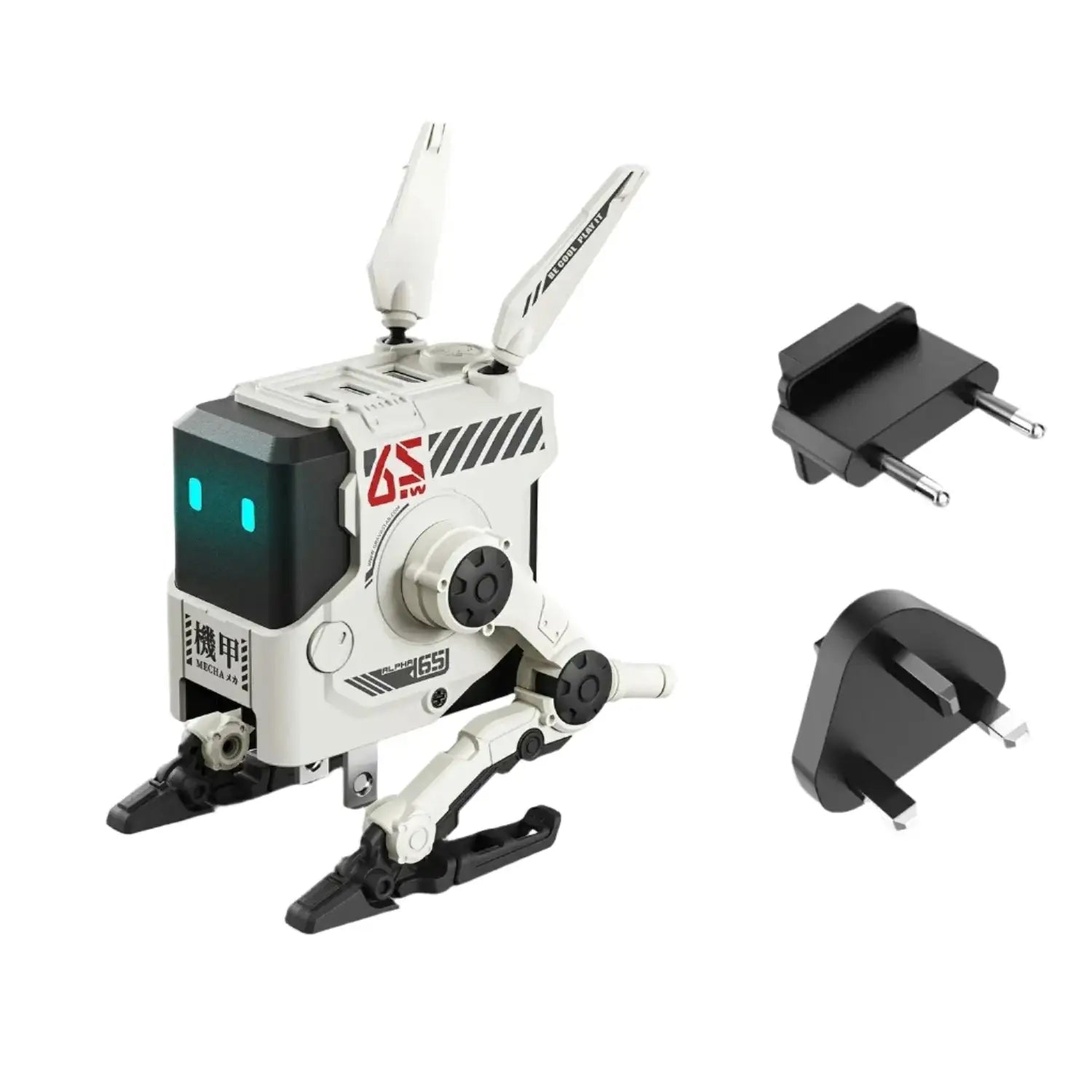 GravaStar - Alpha65 GaN 65W Dawn White Wall Charger - Ładowarka