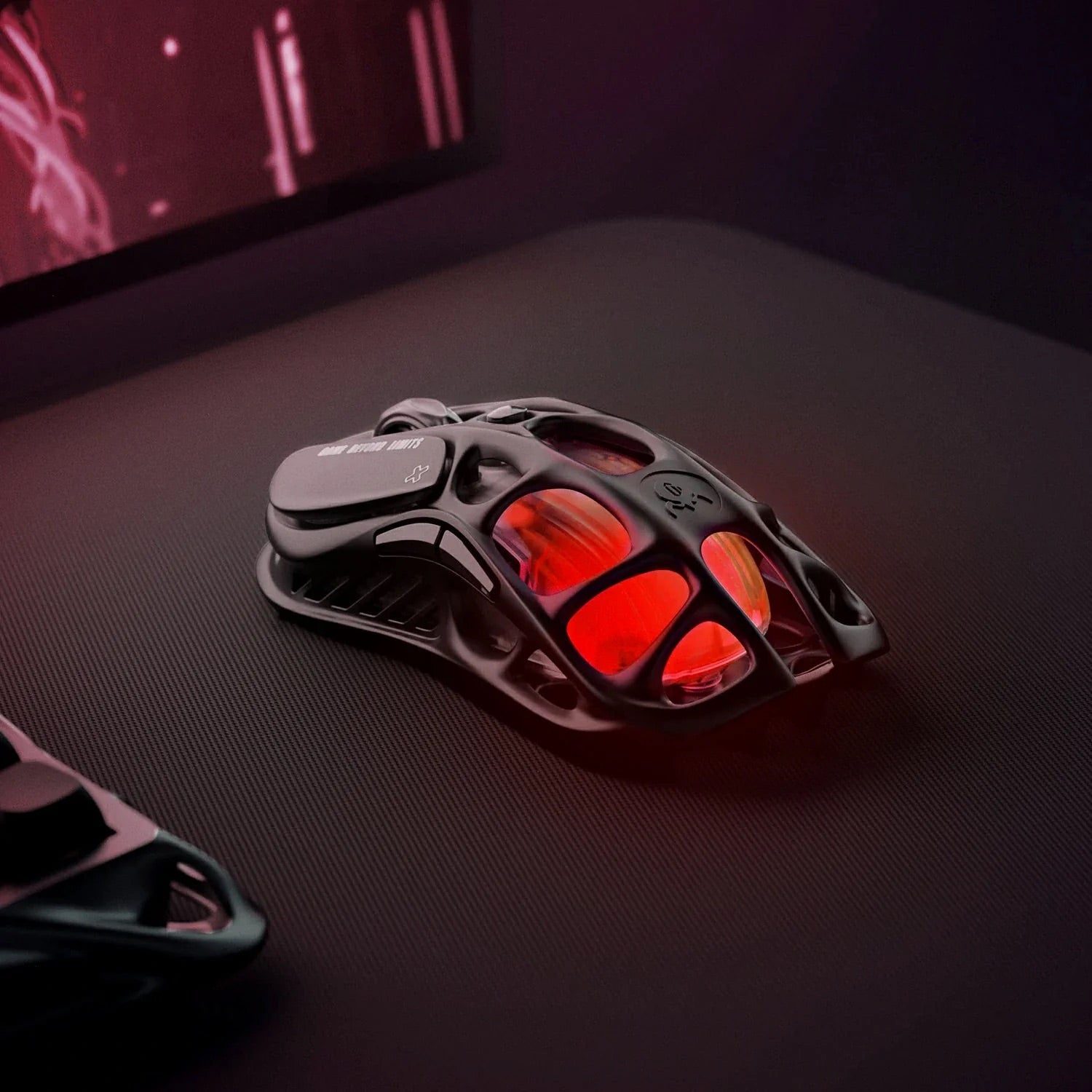 GravaStar - Mercury M2 Stealth Black Wireless Gaming Mouse - Bezprzewodowa Mysz Gamingowa
