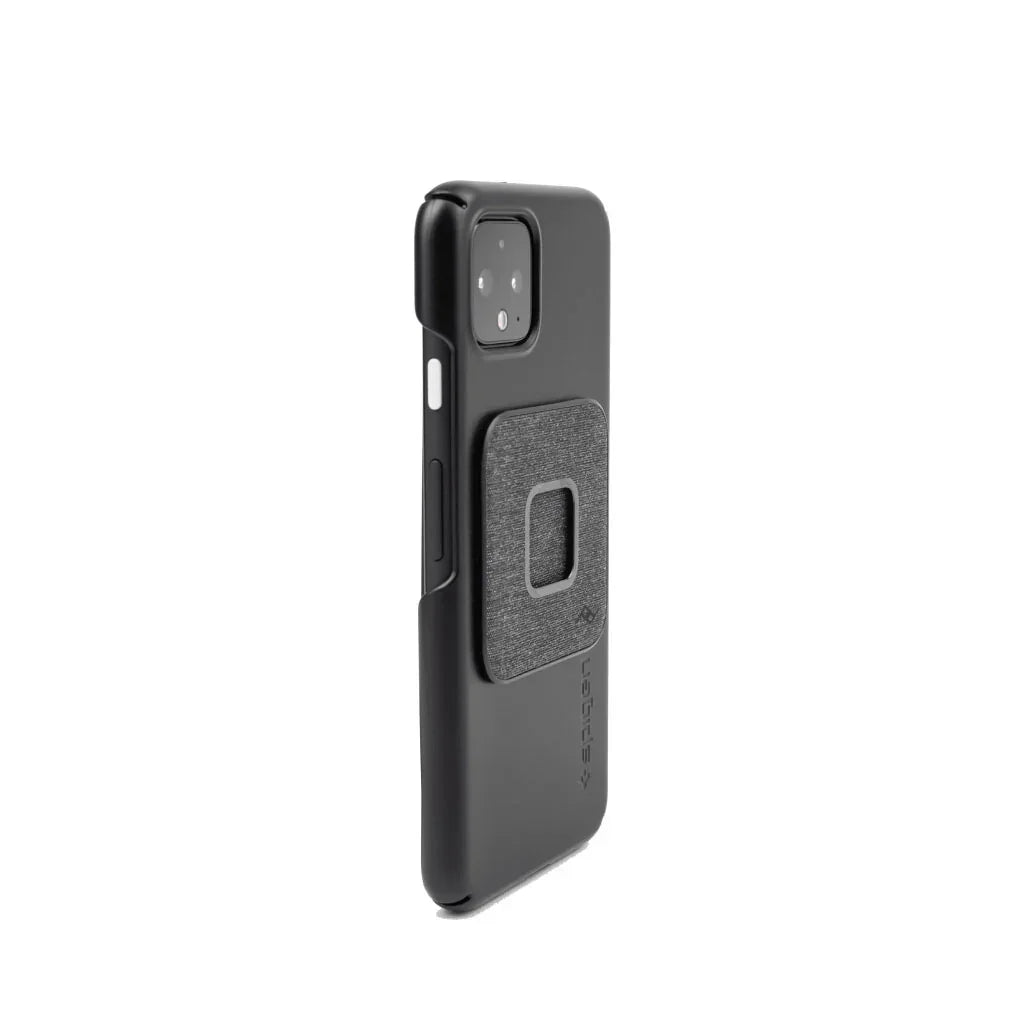 Czarny etui na telefon z magnetycznym uchwytem, idealne do biurka i Home Office