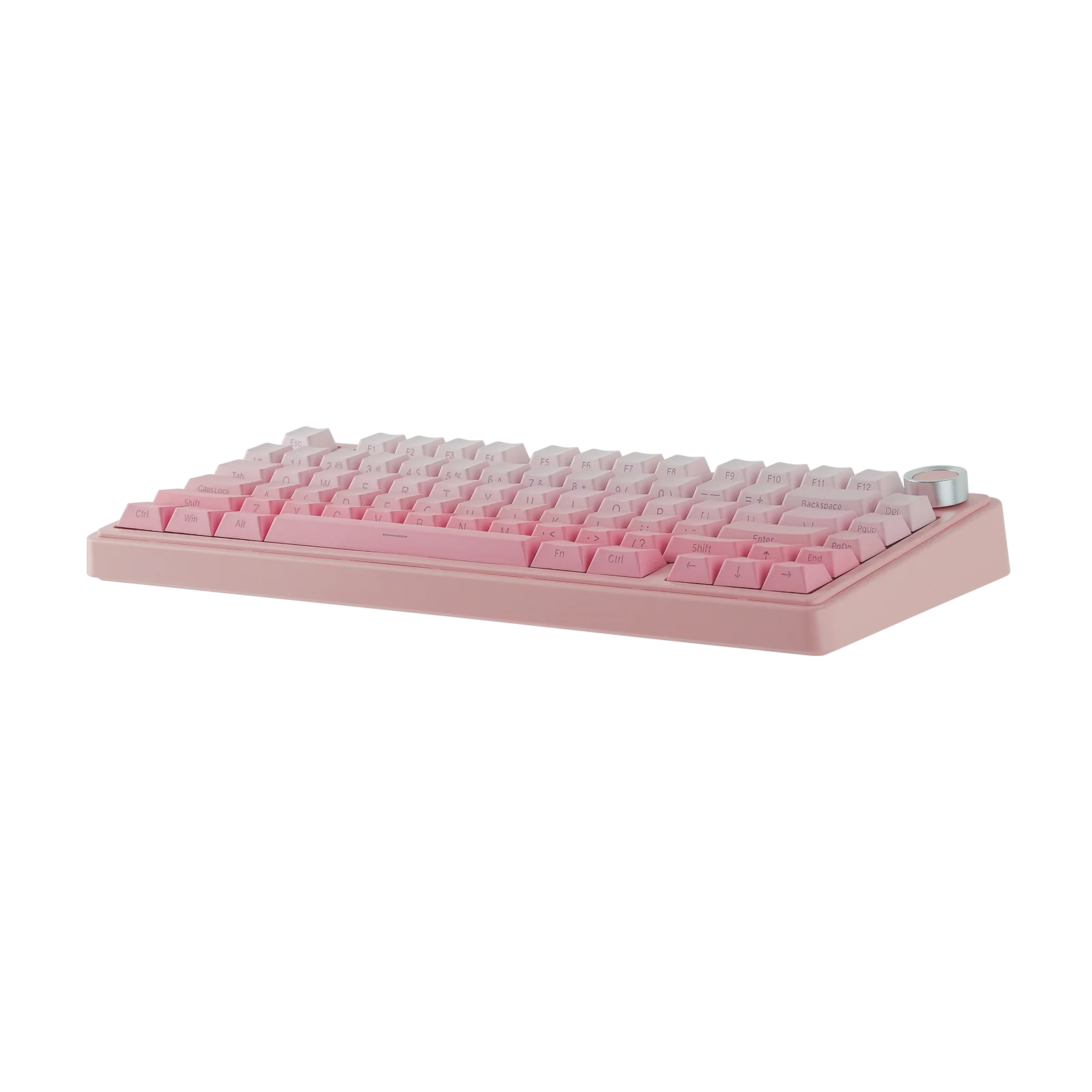 AULA - F75 Wireless Mechanical Keyboard - Bezprzewodowa Klawiatura Mechaniczna - Gradient Pink Side-Engraved