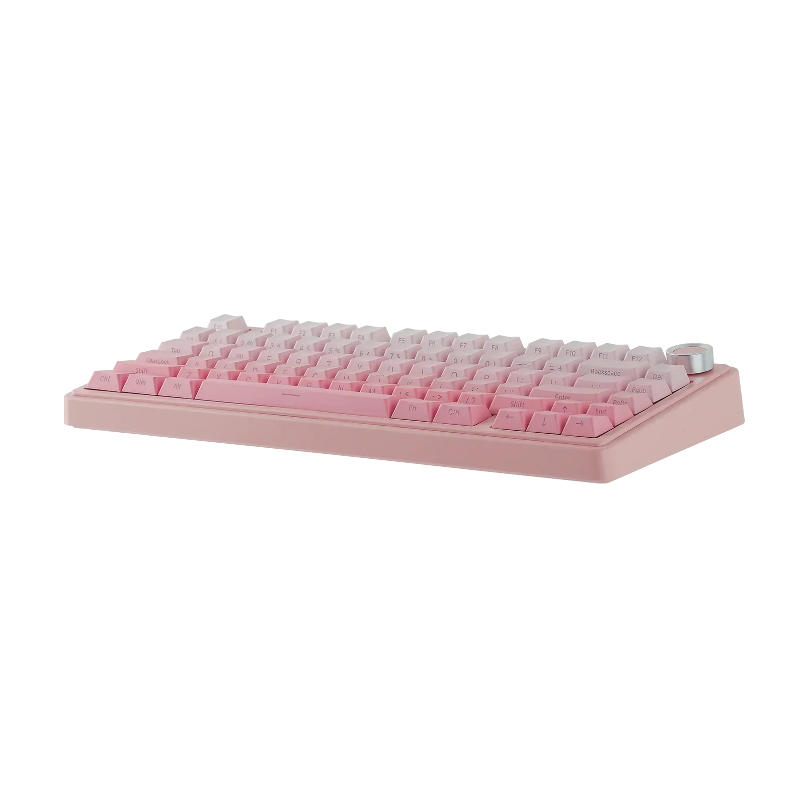 AULA - F75 Wireless Mechanical Keyboard - Bezprzewodowa Klawiatura Mechaniczna - Gradient Pink Side-Engraved