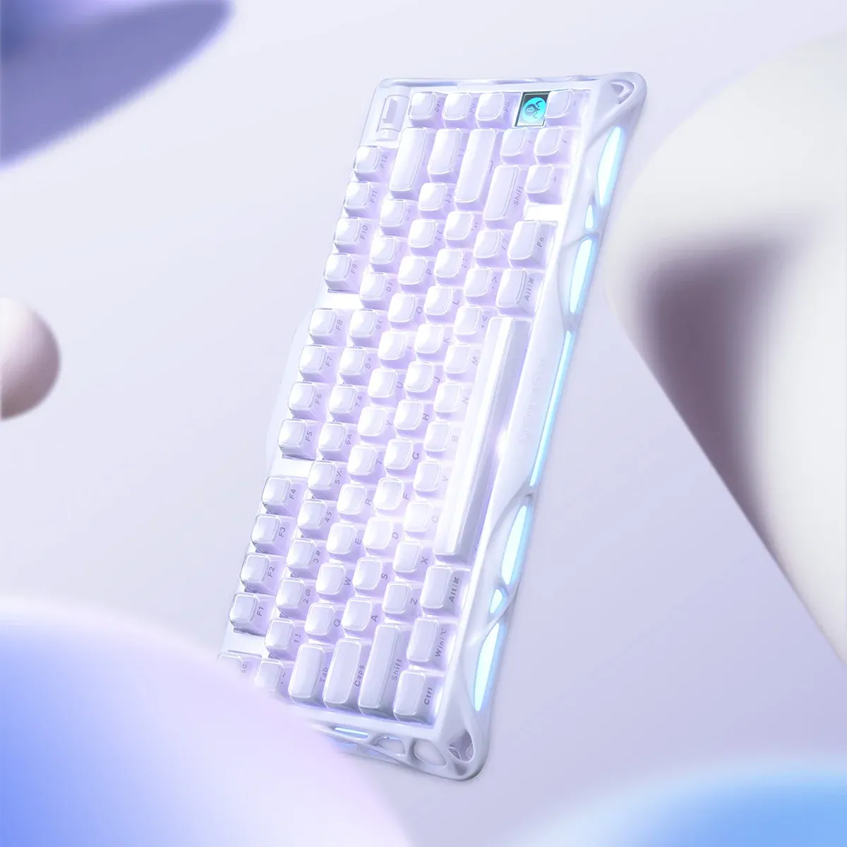 GravaStar - Mercury K1 Special Edition Lavender Purple Wireless Mechanical Keyboard - Bezprzewodowa Klawiatura Mechaniczna