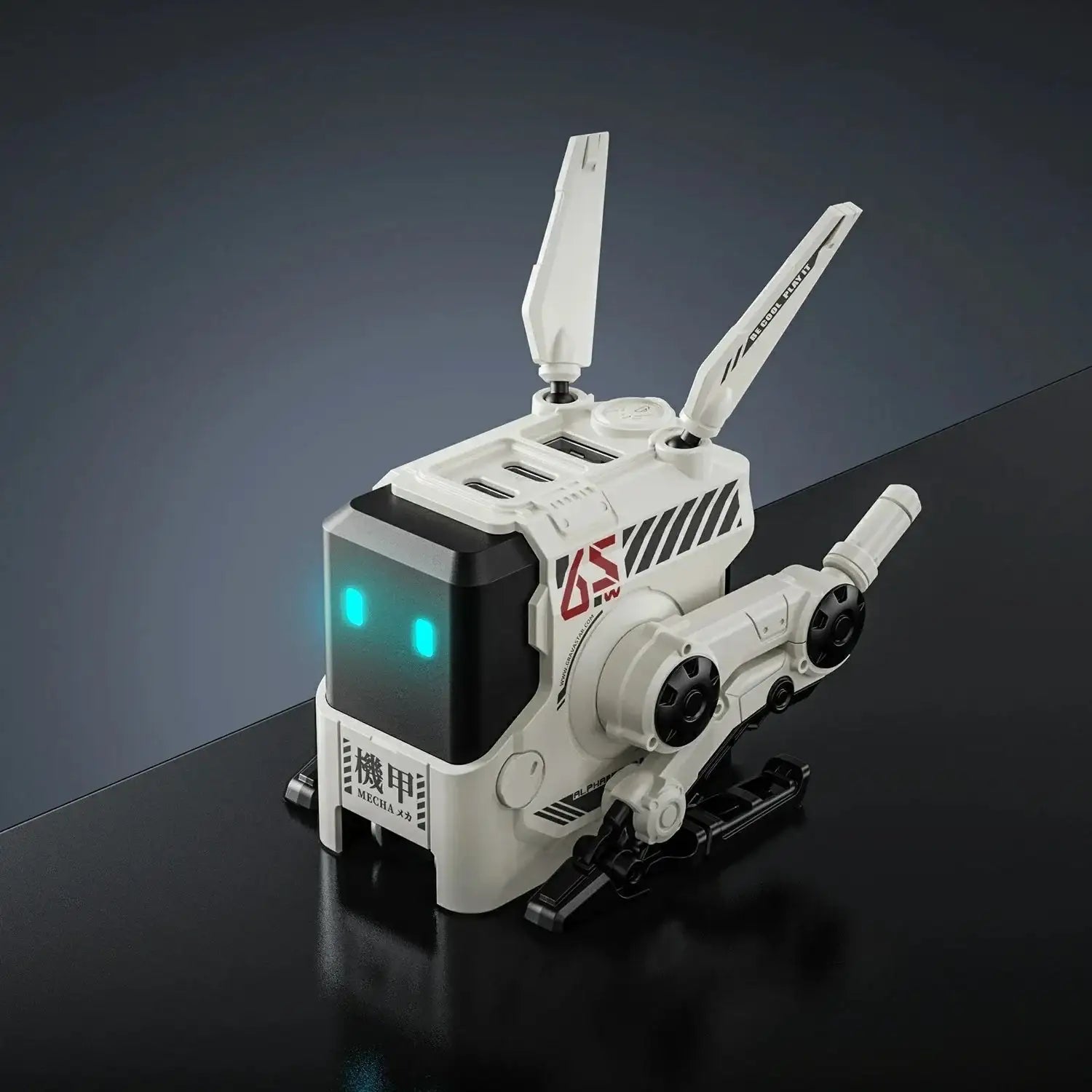 GravaStar - Alpha65 GaN 65W Dawn White Wall Charger - Ładowarka