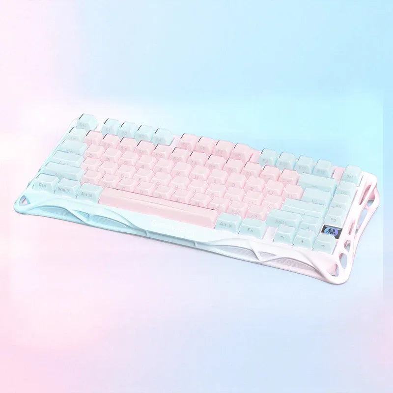GravaStar - Mercury K1 Lite Special Edition Lumen Rose Wireless Mechanical Keyboard - Bezprzewodowa Klawiatura Mechaniczna