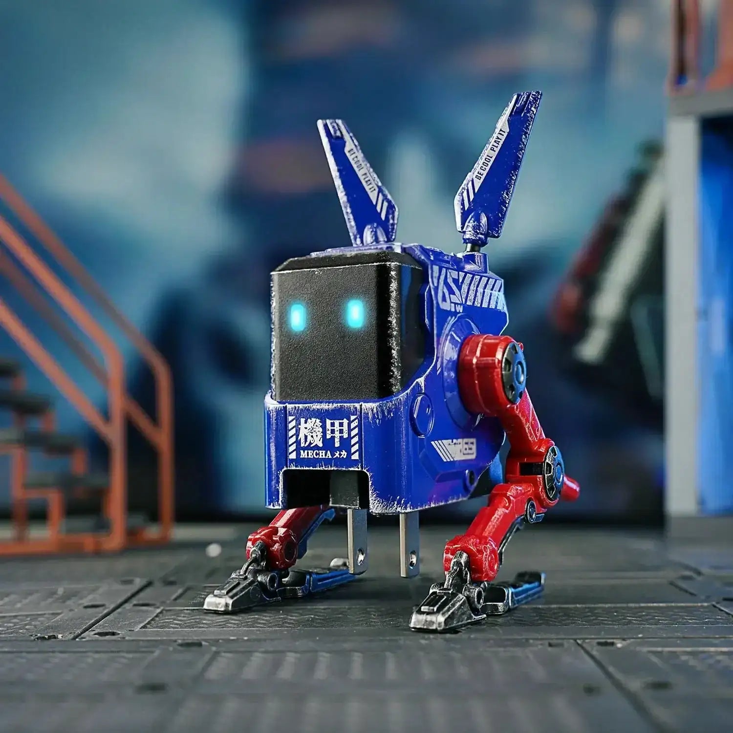 GravaStar - Alpha65 GaN 65W War Damaged Blaze Blue Wall Charger - Ładowarka