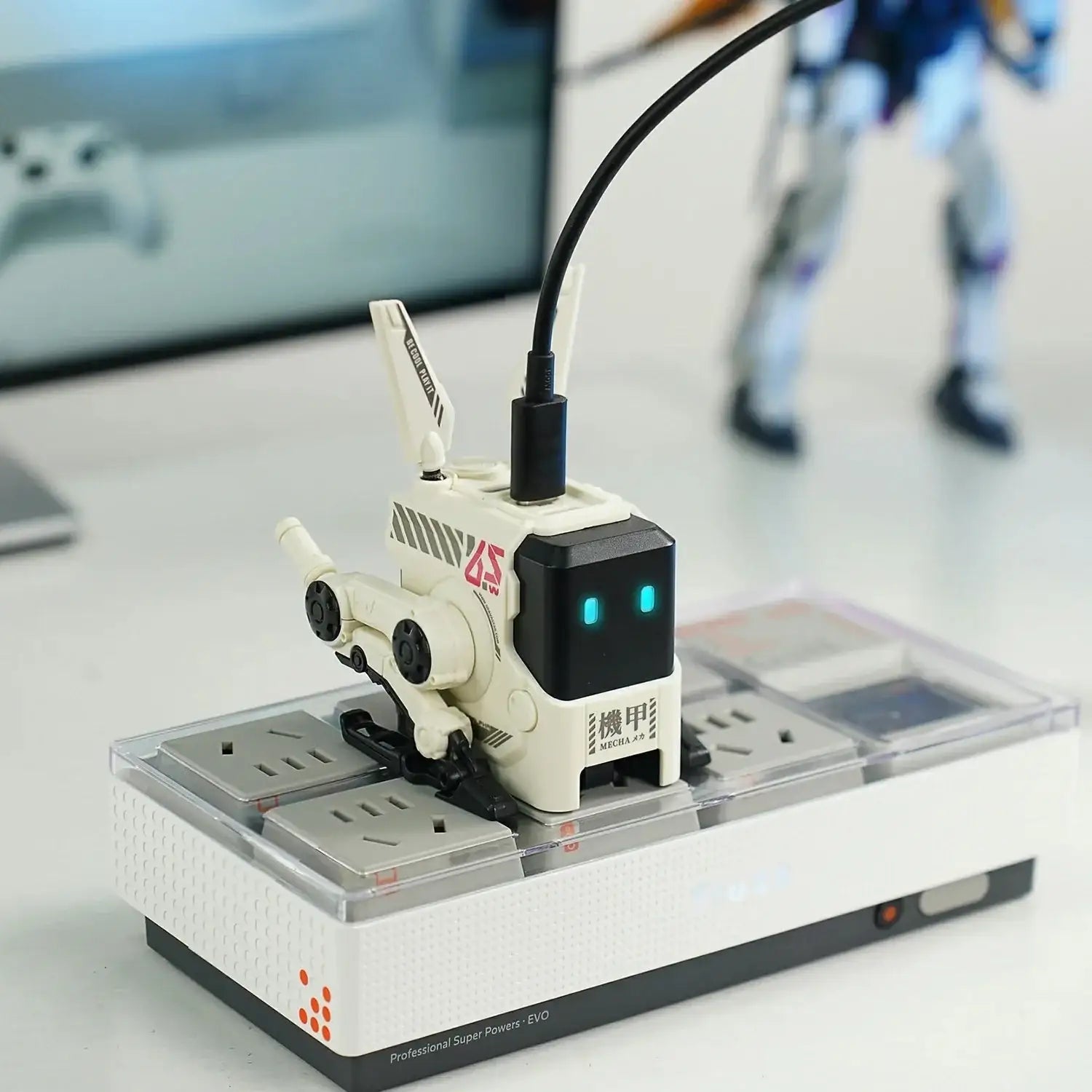 GravaStar - Alpha65 GaN 65W Dawn White Wall Charger - Ładowarka