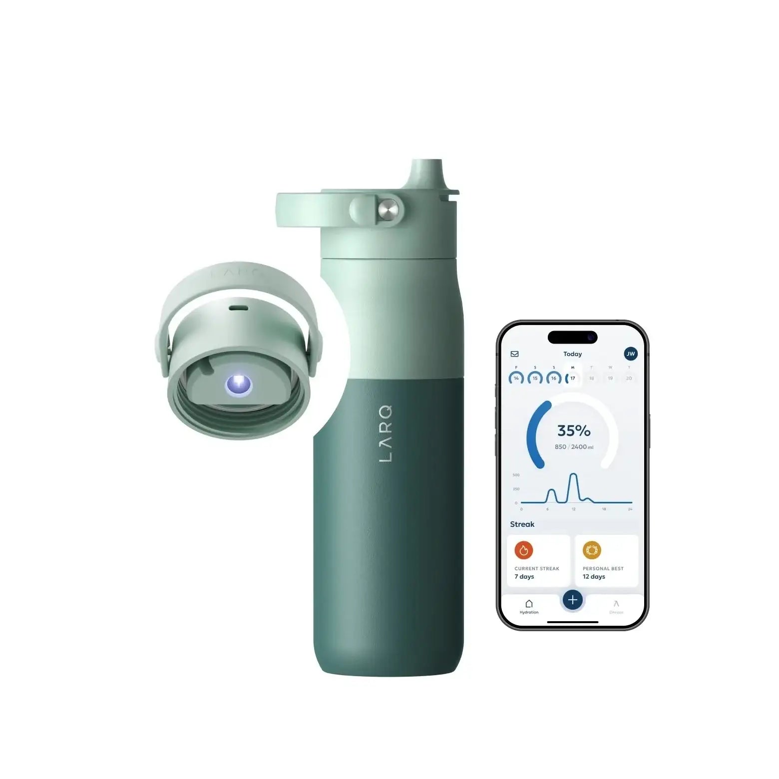 Larq - Bottle PureVis™ 2 - Samoczyszcząca Butelka Filtrująca