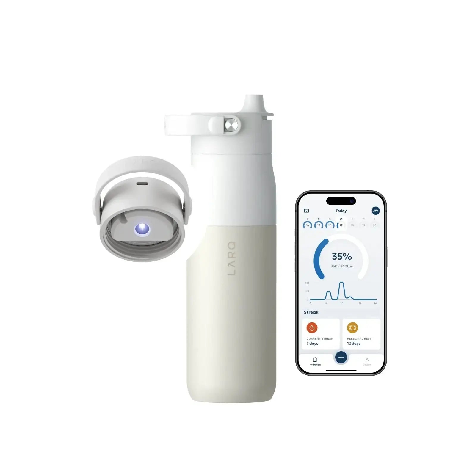 Larq - Bottle PureVis™ 2 - Samoczyszcząca Butelka Filtrująca