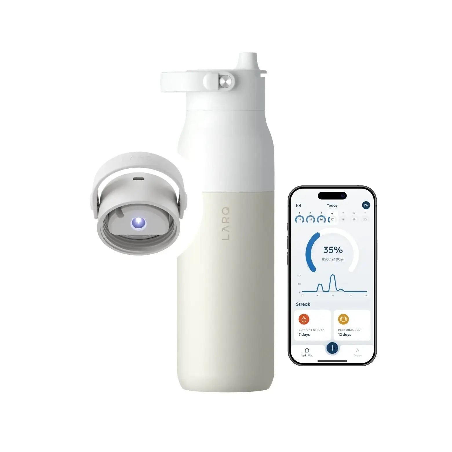 Larq - Bottle PureVis™ 2 - Samoczyszcząca Butelka Filtrująca