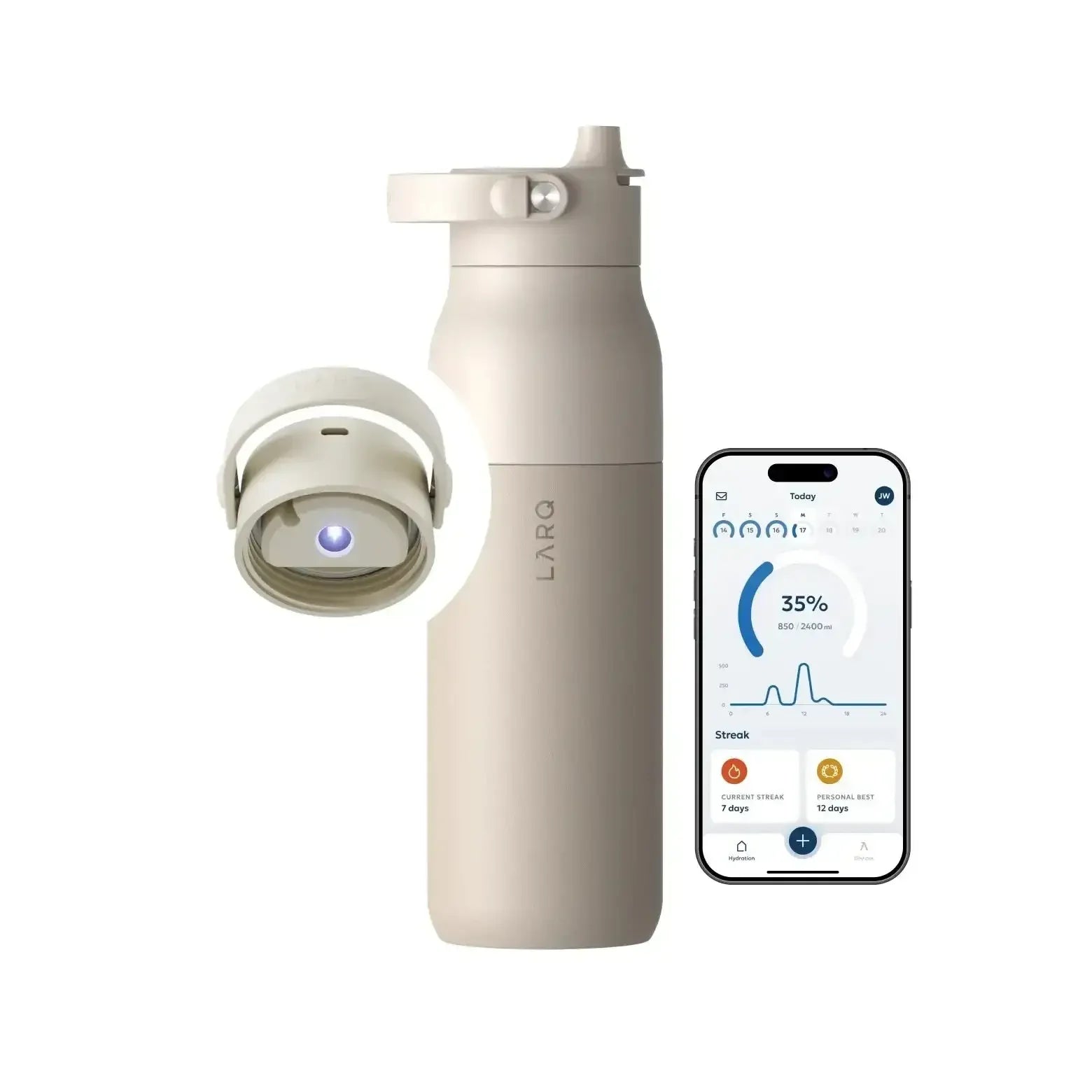 Larq - Bottle PureVis™ 2 - Samoczyszcząca Butelka Filtrująca