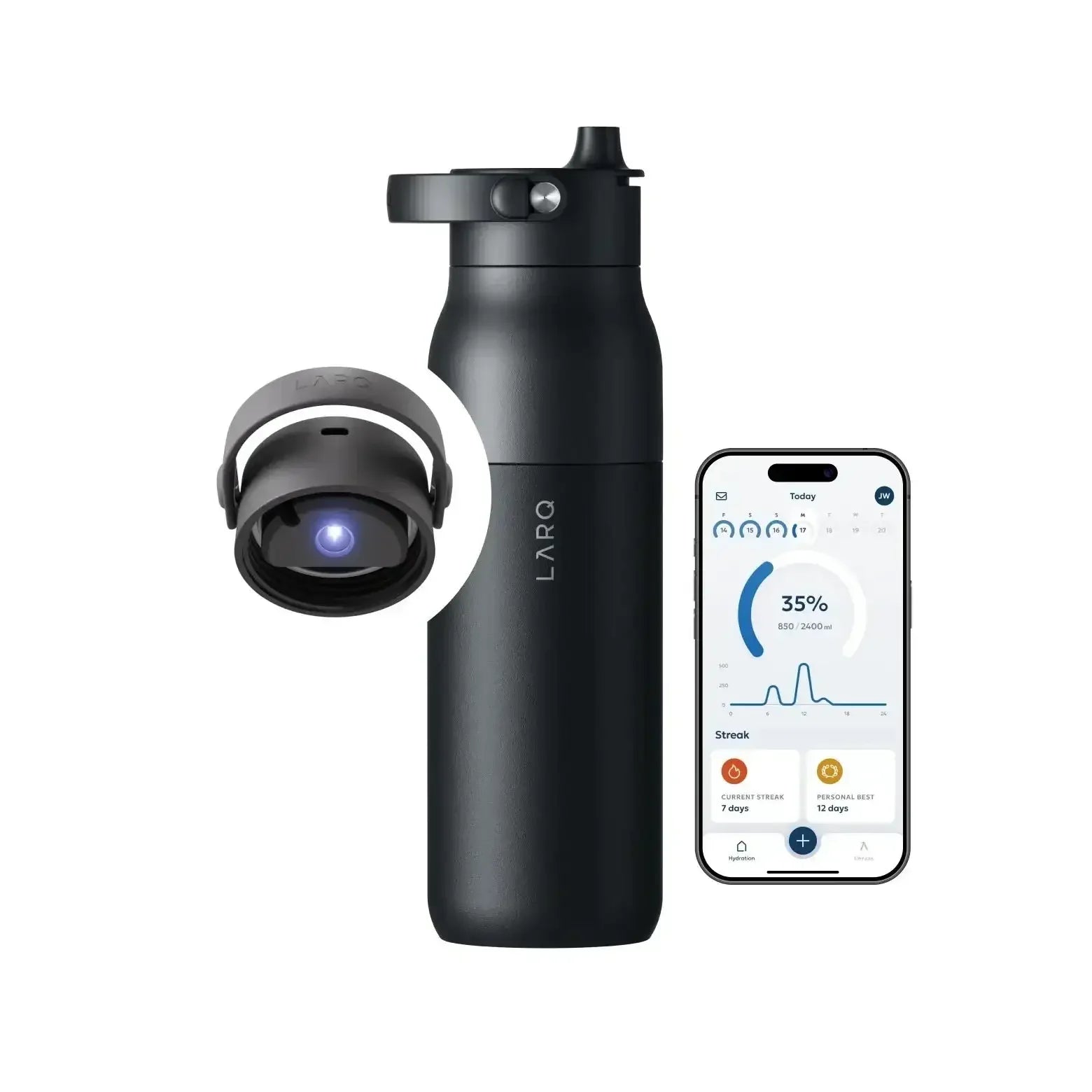 Larq - Bottle PureVis™ 2 - Samoczyszcząca Butelka Filtrująca