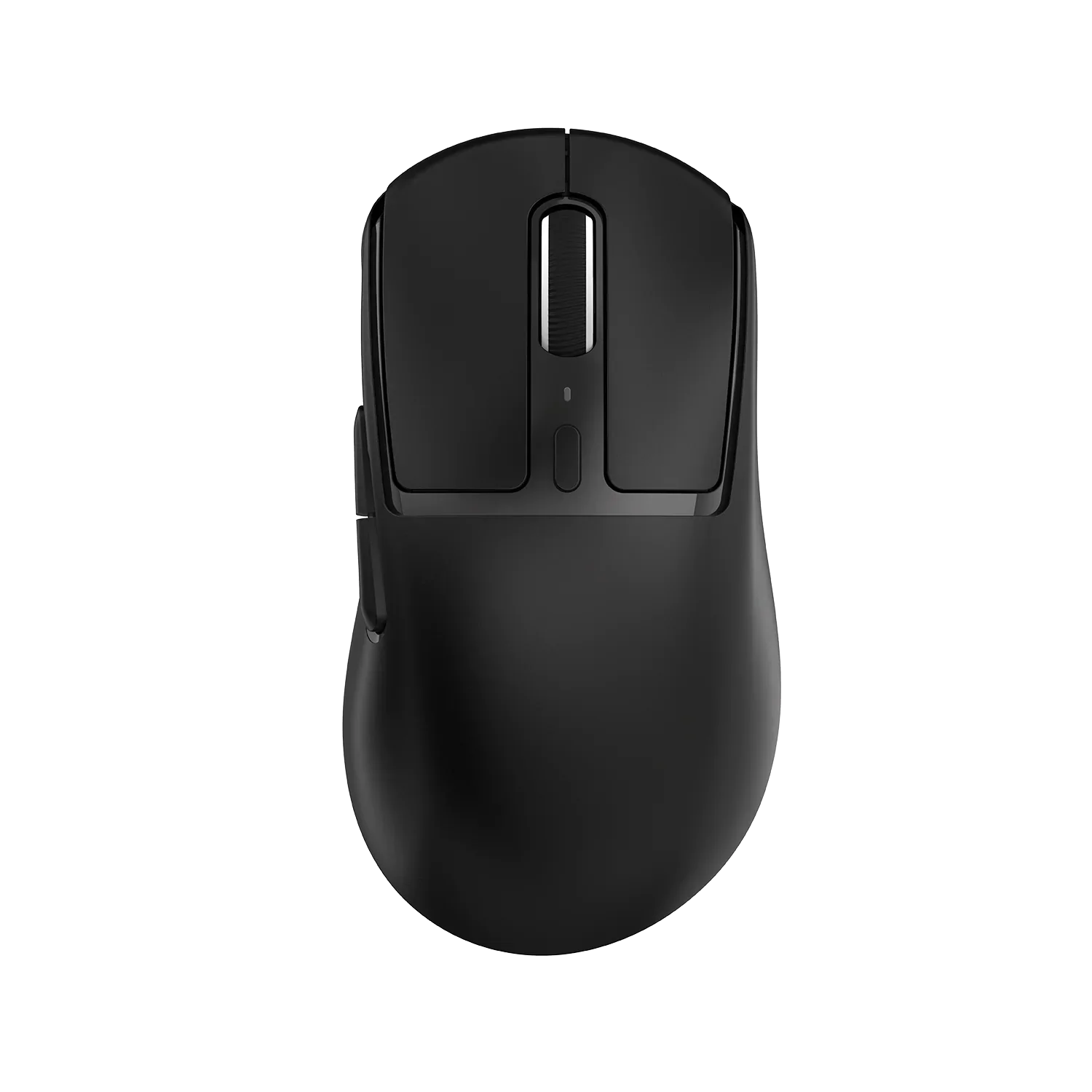 Czarna mysz komputerowa do biura i gier, ergonomiczna, idealna do desk setupu i home office