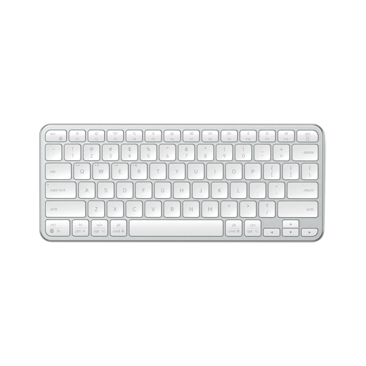 Satechi - Slim EX1 Wireless Keyboard - Kompaktowa Klawiatura Bezprzewodowa Bluetooth
