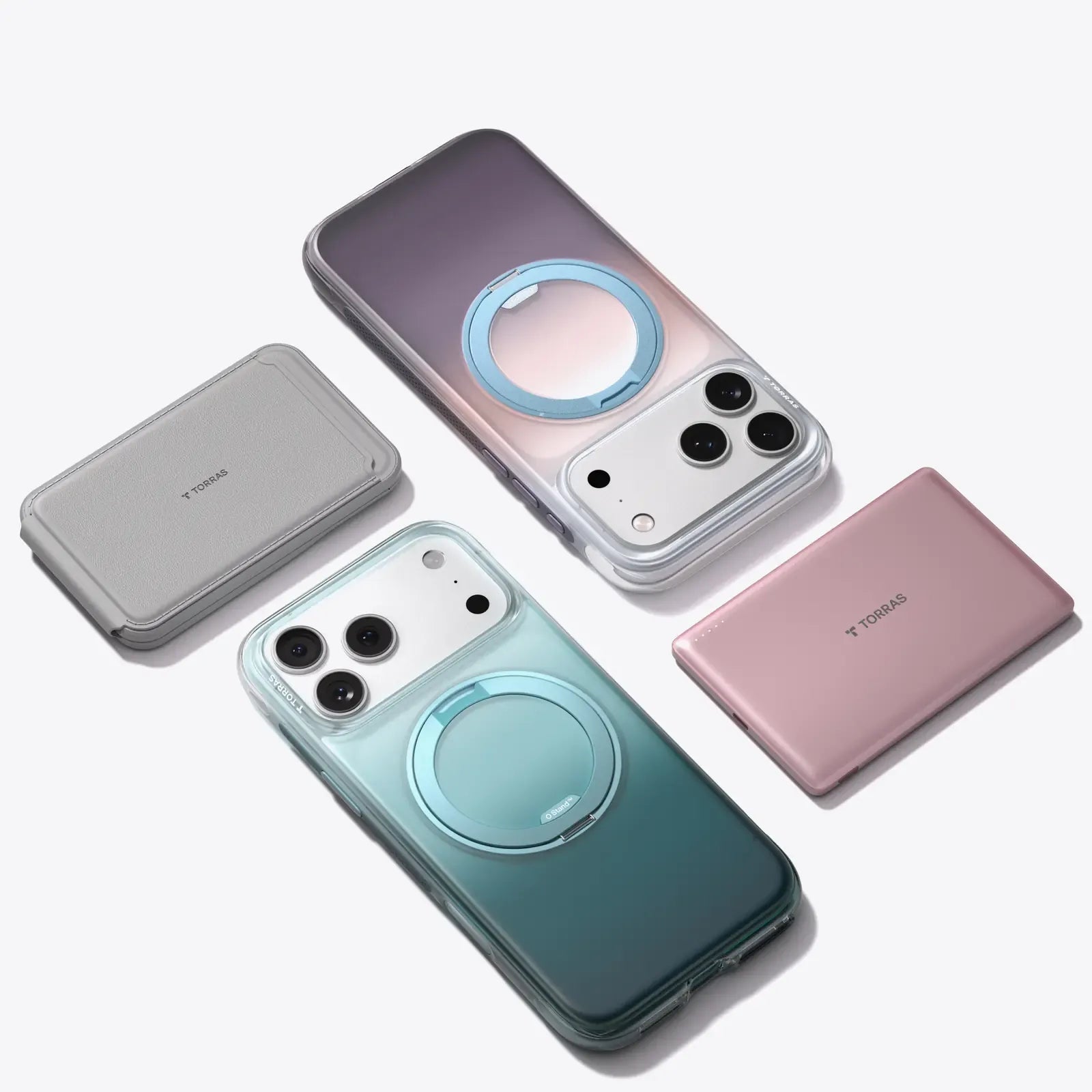Torras - Ostand O3 Air - Winter Ostand O3 Air Etui z MagSafe do iPhone 17 Pro / Pro Max