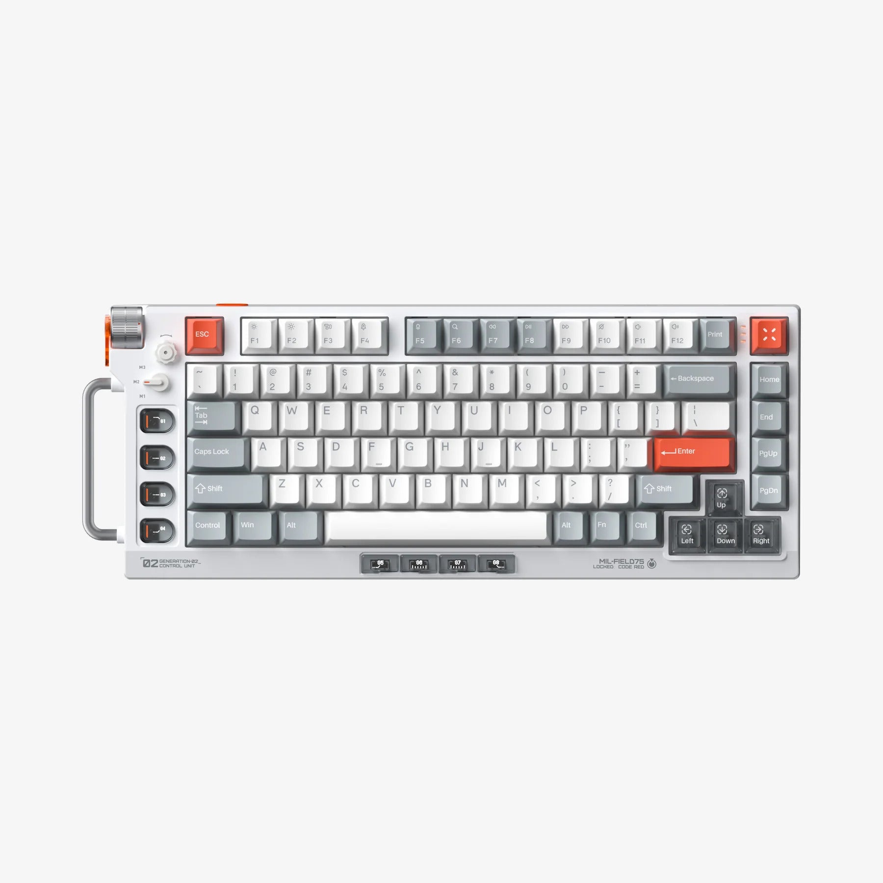 NuPhy - Field75 HE V2 Magnetic Switch Gaming Keyboard - Magnetyczna Klawiatura Gamingowa