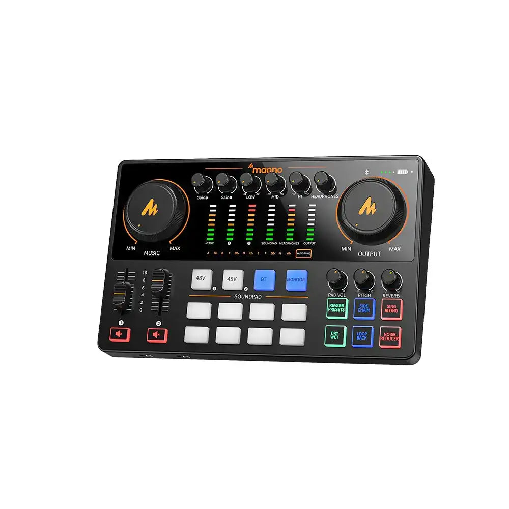 MAONO - MAONOCASTER AME2 Audio Interface & Podcast Equipment - Mixer Audio i Karta Dźwiękowa