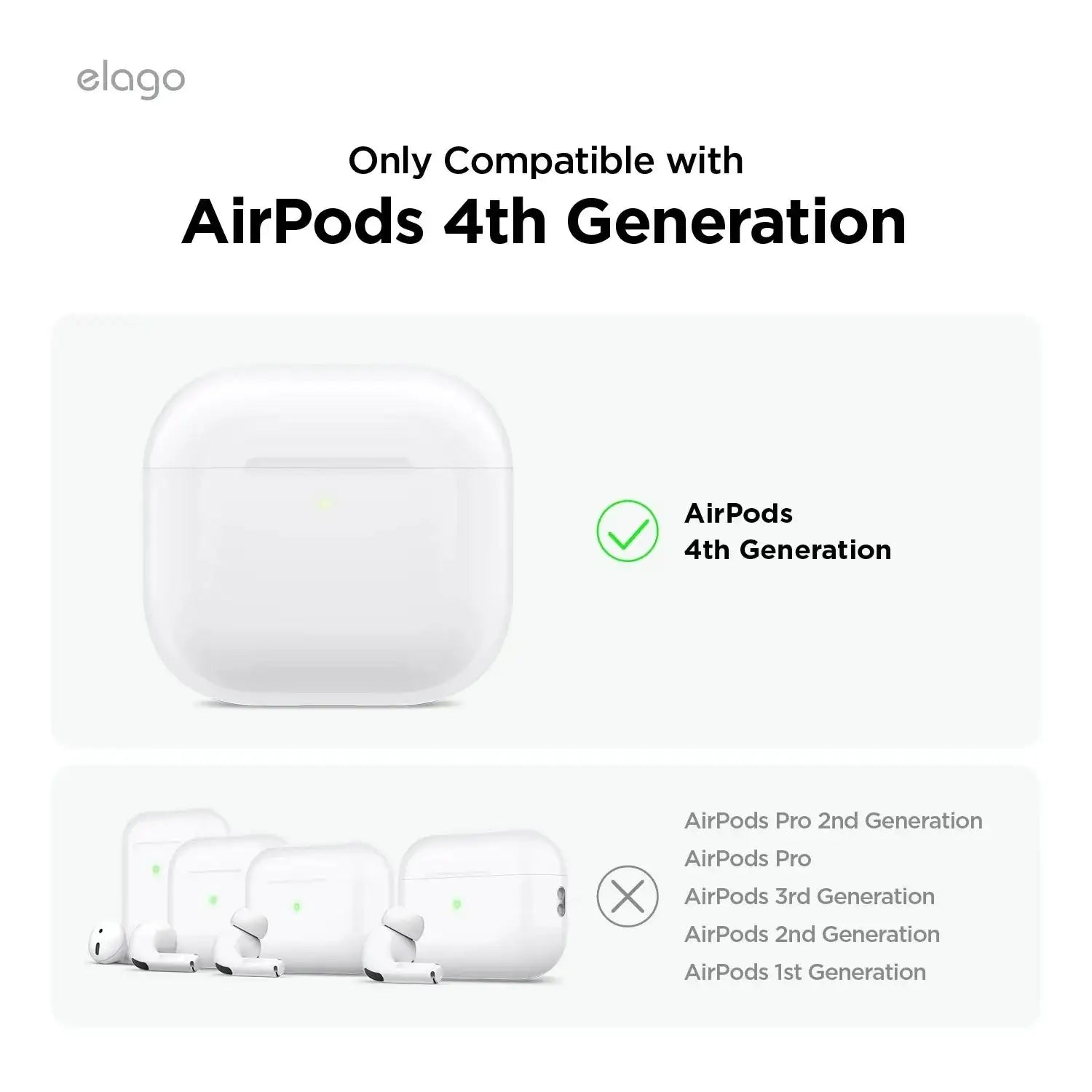 Elago - Liquid Hybrid Hang Case for AirPods 4 - Silikonowe Etui na AirPods 4