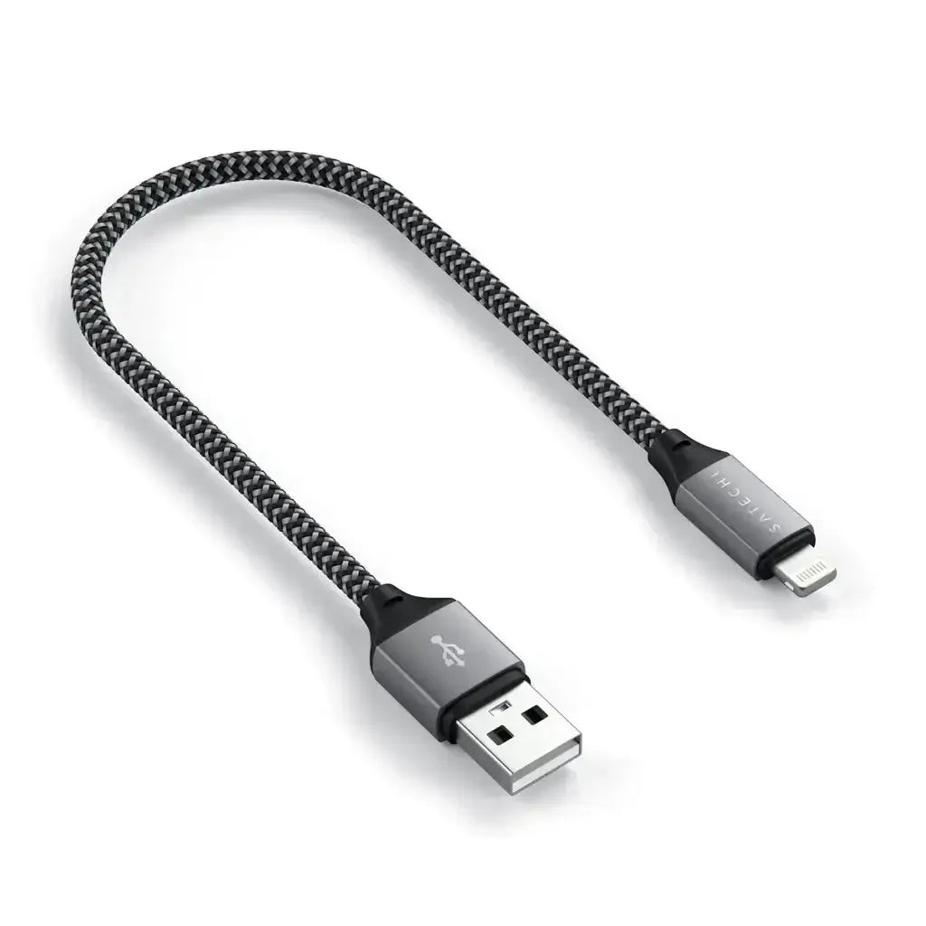 pleciony kabel USB-A do Lightning, przewód do ładowania i synchronizacji urządzeń