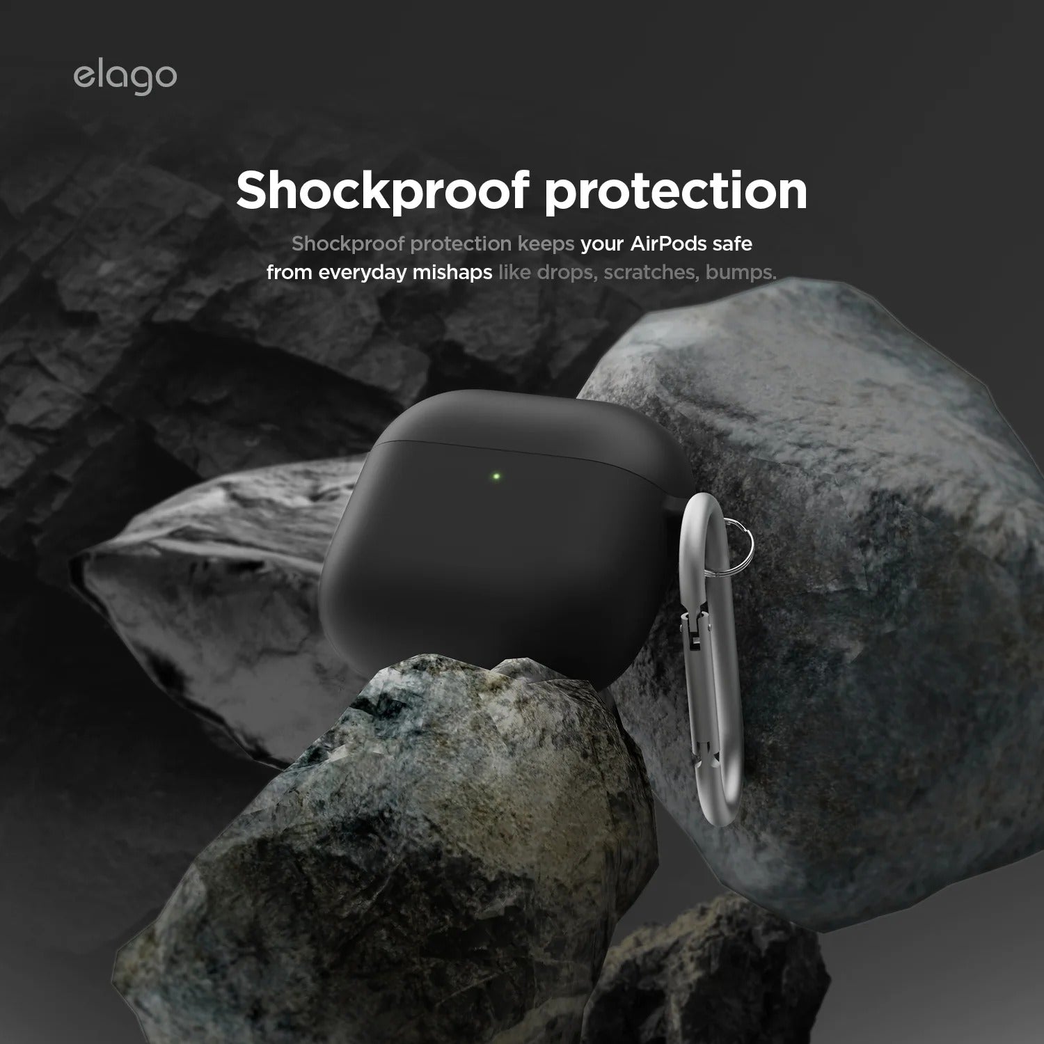 Elago - Liquid Hybrid Hang Case for AirPods 4 - Silikonowe Etui na AirPods 4
