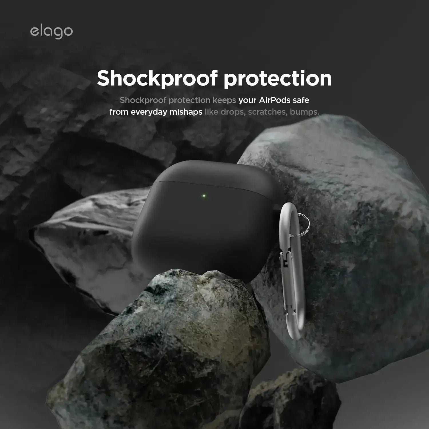Elago - Liquid Hybrid Hang Case for AirPods 4 - Silikonowe Etui na AirPods 4