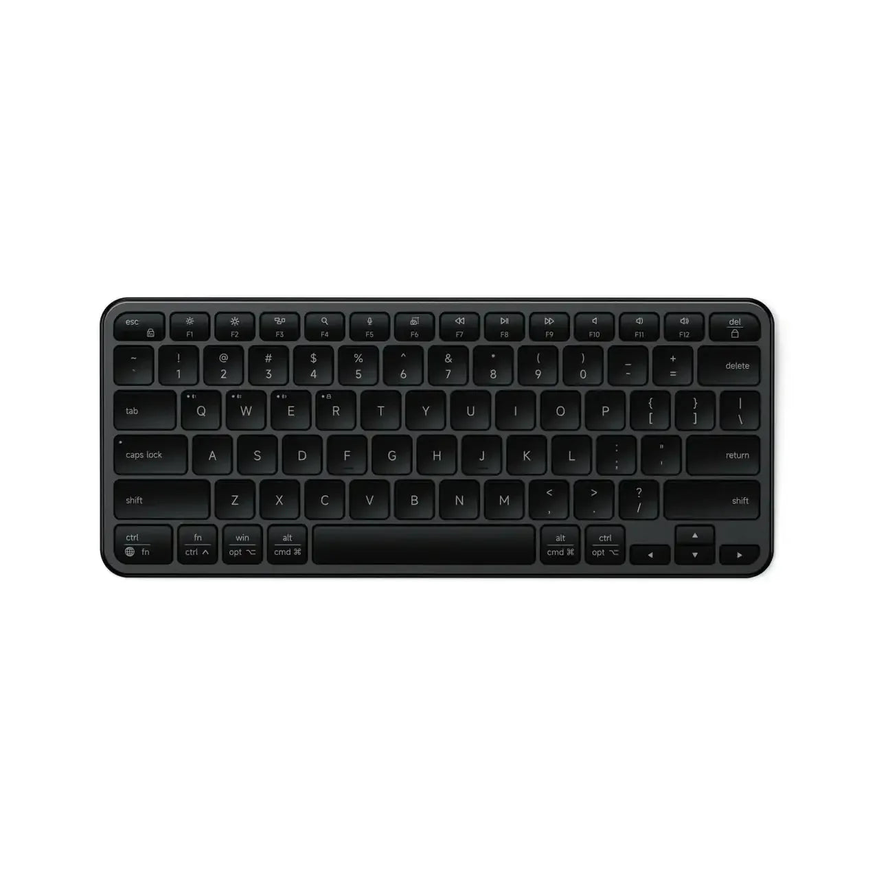 Satechi - Slim EX1 Wireless Keyboard - Kompaktowa Klawiatura Bezprzewodowa Bluetooth