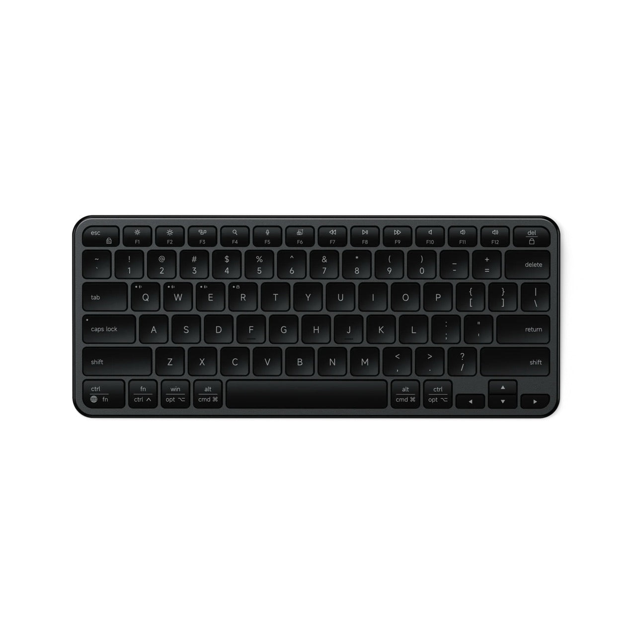 Satechi - Slim EX1 Wireless Keyboard - Kompaktowa Klawiatura Bezprzewodowa Bluetooth