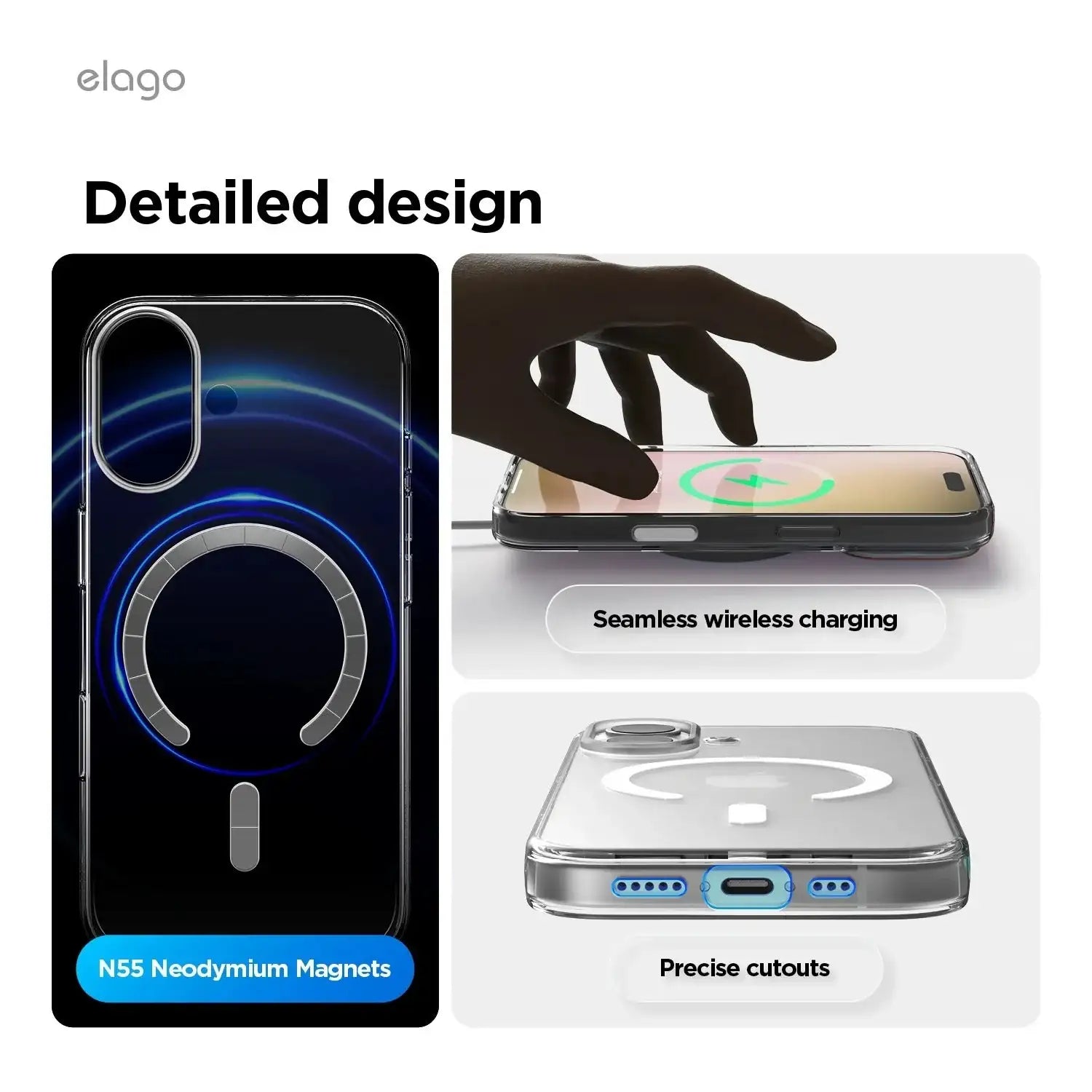 Elago – BetaCam Monthly MagSafe do iPhone 17 / Pro / Pro Max / Air - Etui do iPhone BetaCam