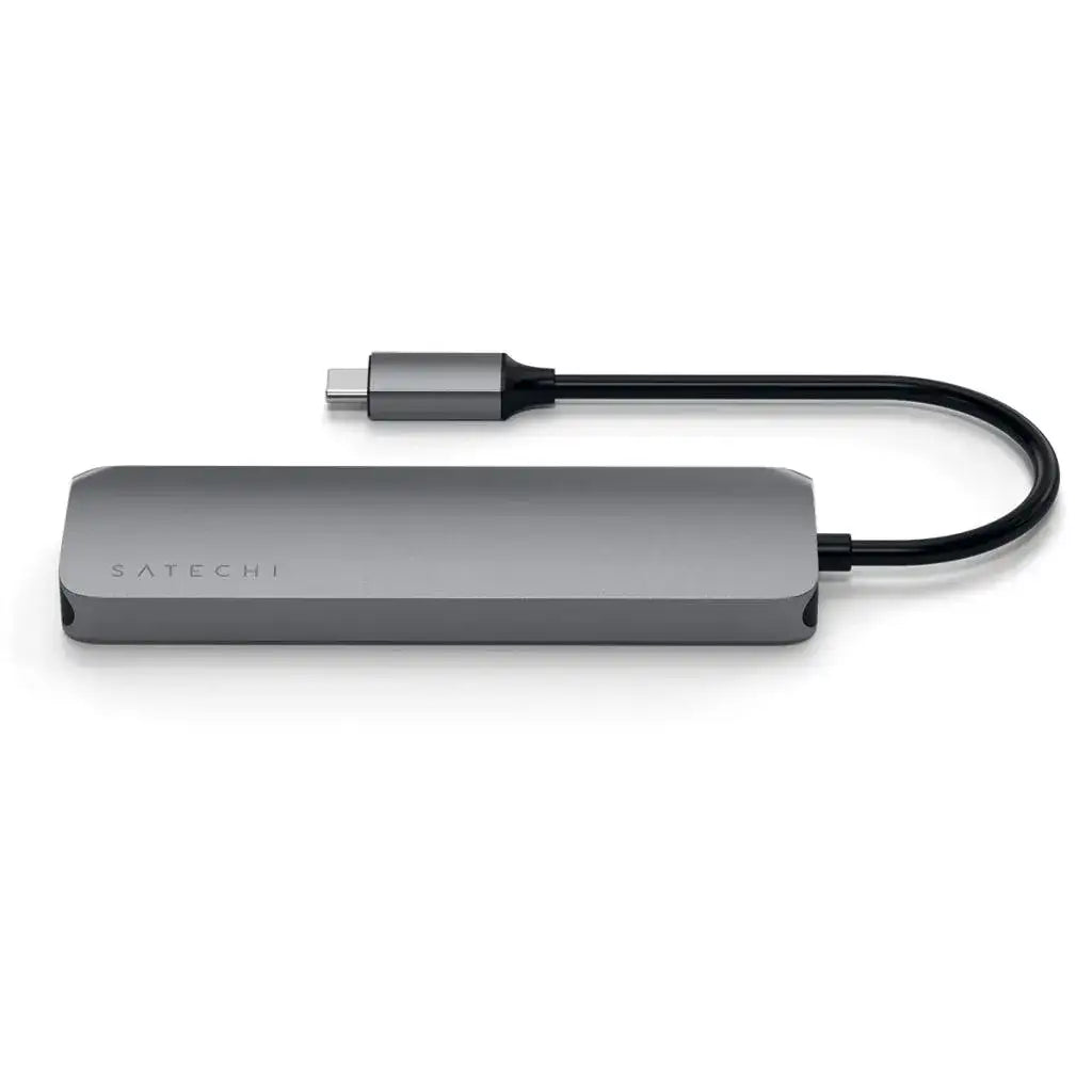 Satechi - USB-C Multiport Pro Adapter with Multiple Connectivity and 4K HDMI - Hub USB-C z HDMI