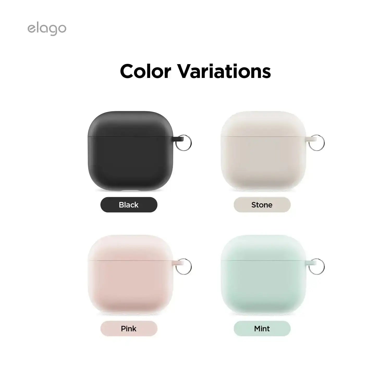 Elago - Liquid Hybrid Hang Case for AirPods 4 - Silikonowe Etui na AirPods 4
