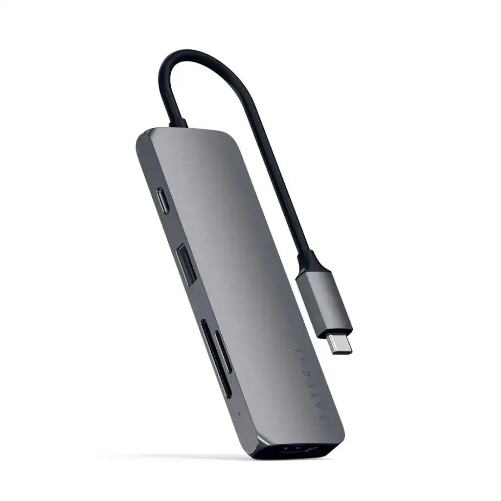 Satechi - USB-C Multiport Pro Adapter with Multiple Connectivity and 4K HDMI - Hub USB-C z HDMI