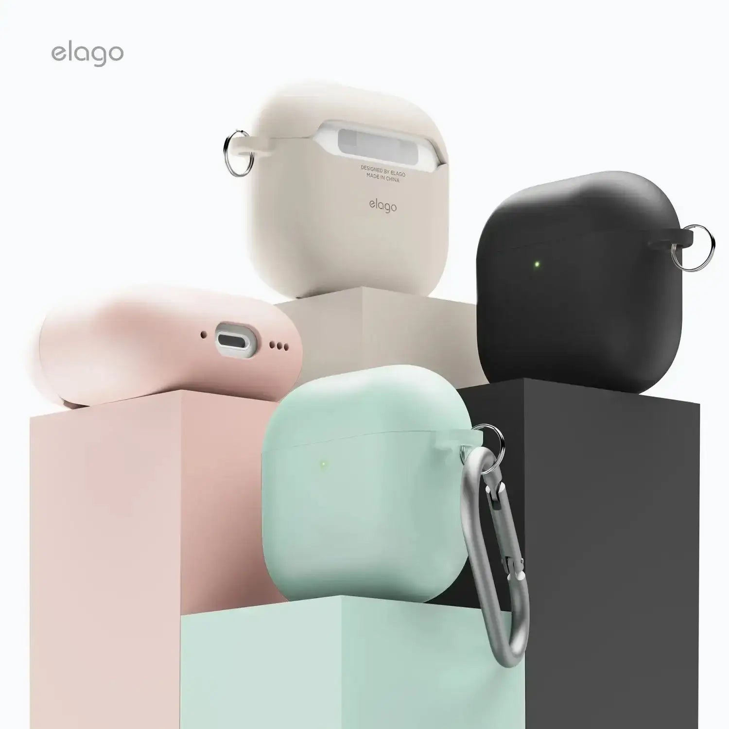 Elago - Liquid Hybrid Hang Case for AirPods 4 - Silikonowe Etui na AirPods 4