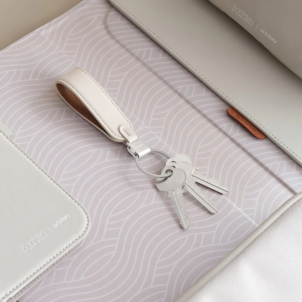 Orbitkey X KonMari - Loop Keychain - Skórzany Brelok Do Kluczy