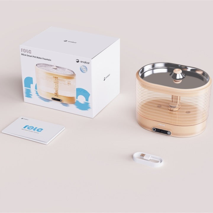 EnaBot - ROLA Smart Pet Water Fountain - Poidło z Fontanną