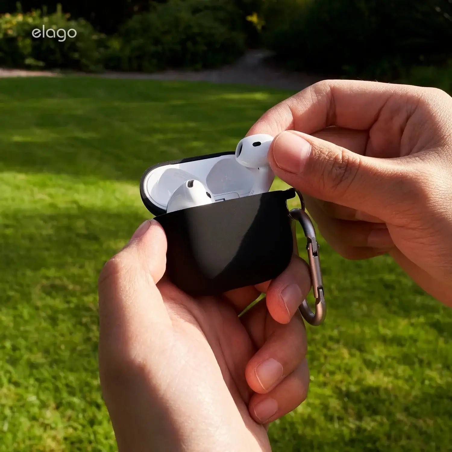 Elago - Liquid Hybrid Hang Case for AirPods 4 - Silikonowe Etui na AirPods 4