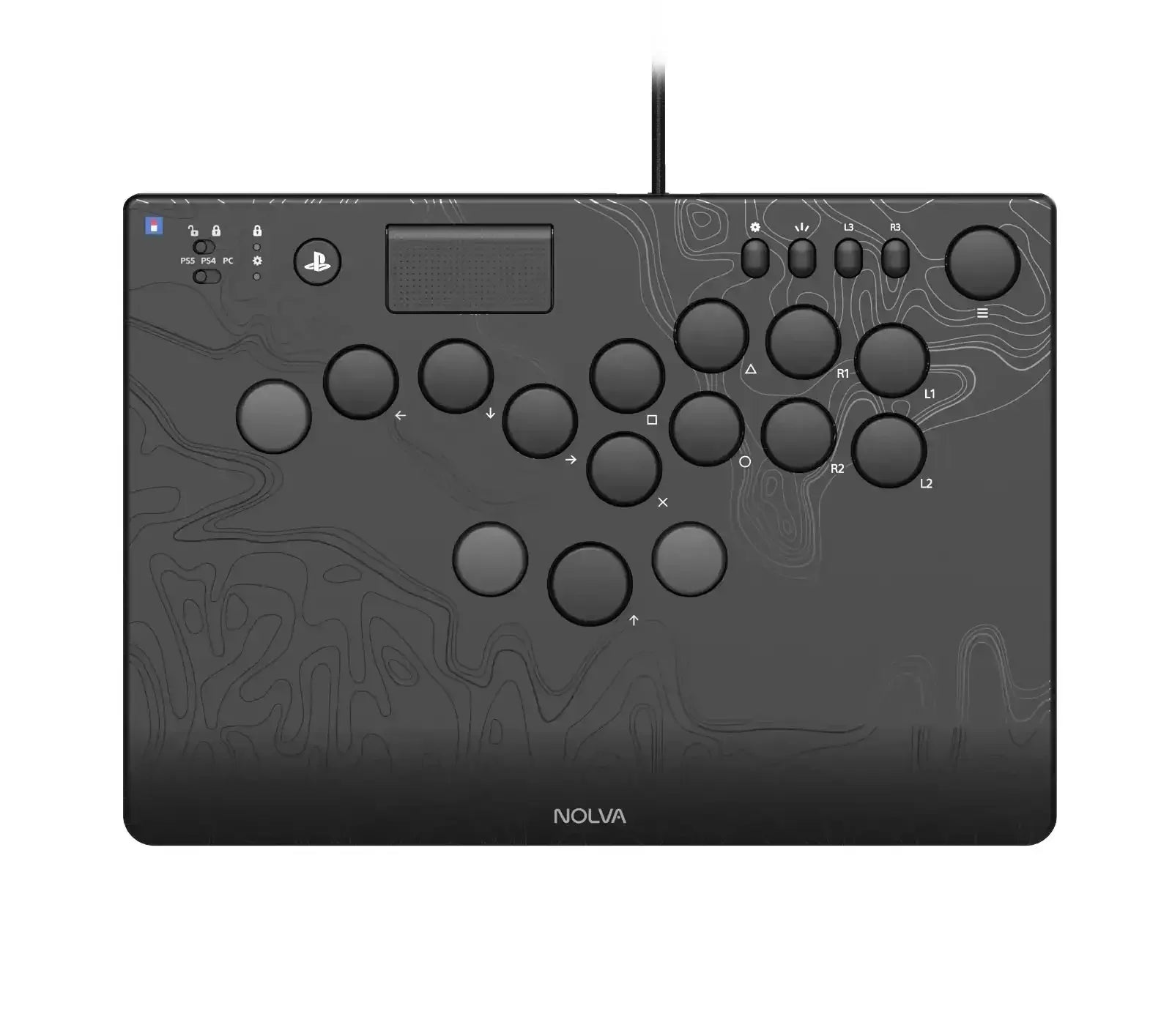 HORI - NOLVA Mechanical All-Button Arcade Controller for PlayStation 5 and Windows 11/10 - Kontroler Mechaniczny Arcade