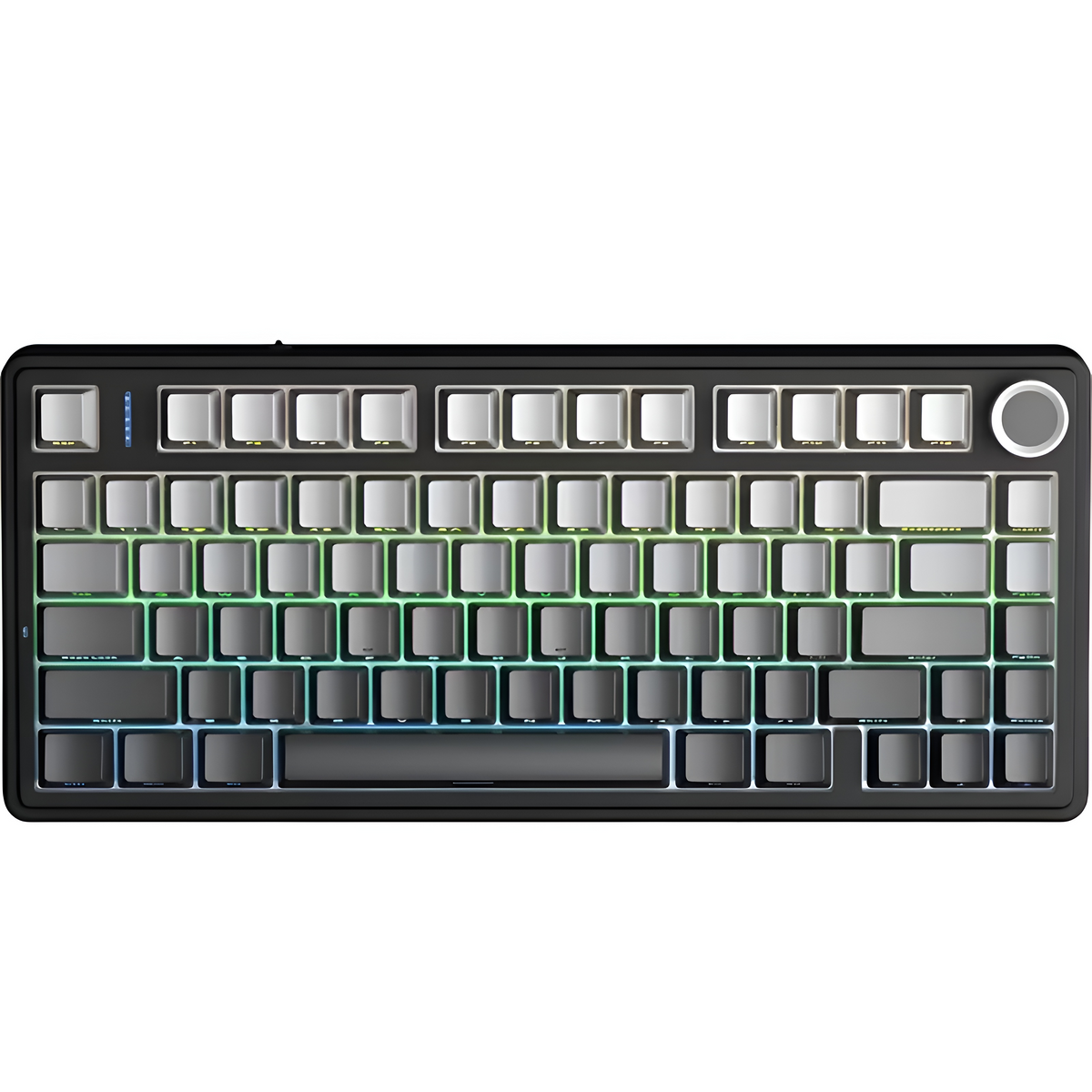 AULA - F75 HE - Magnetic Gaming Keyboard Gradient Grey - Magnetyczna Klawiatura Gamingowa