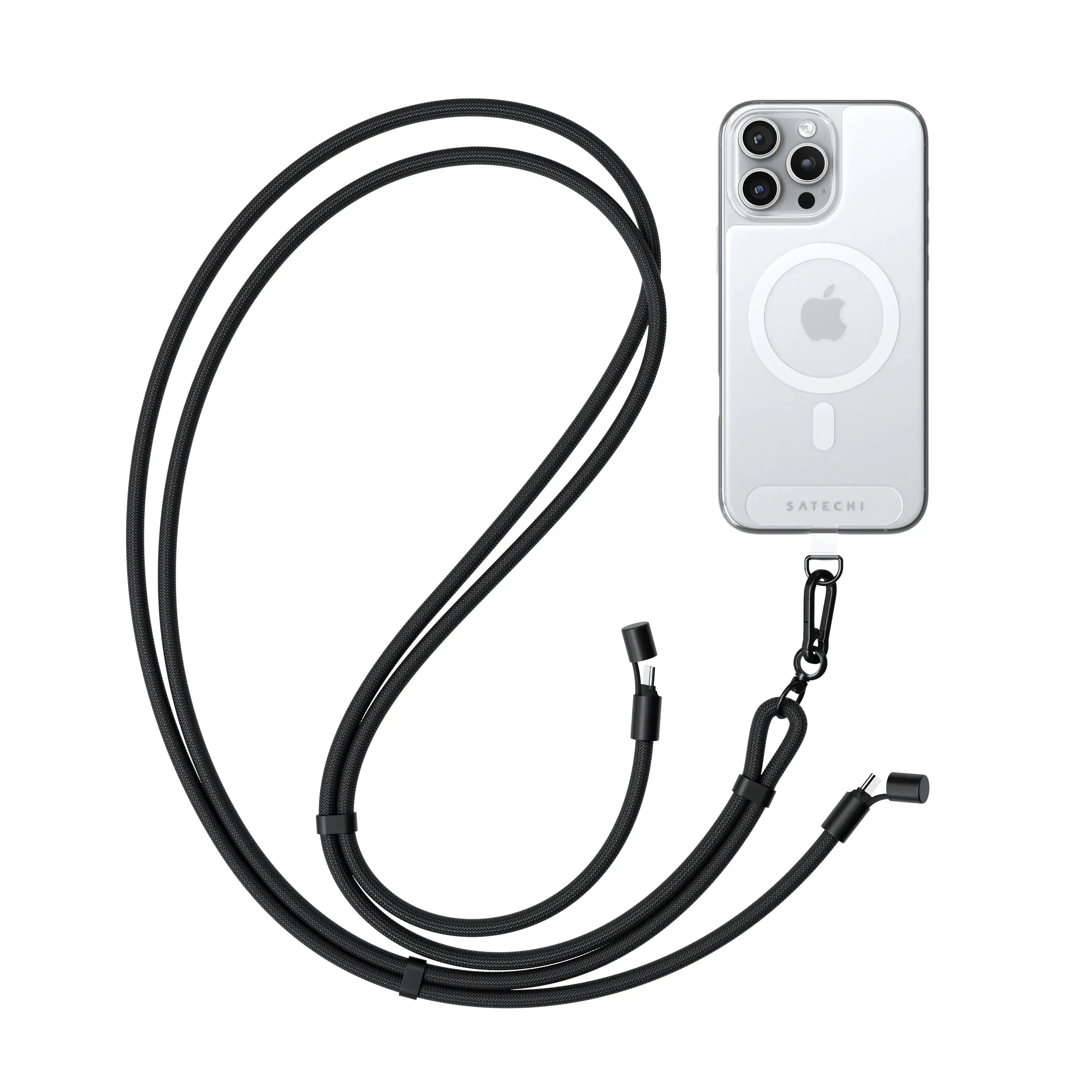 Satechi - OntheGo™ USB-C Lanyard Cable - Smycz z Kablem 2 w 1 USB-C