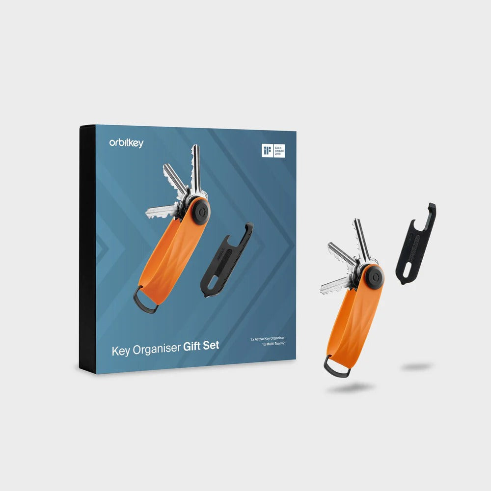 Orbitkey - Key Organizer Active + Multi-Tool v2 Set - Zestaw Organizer do Kluczy + Multitool