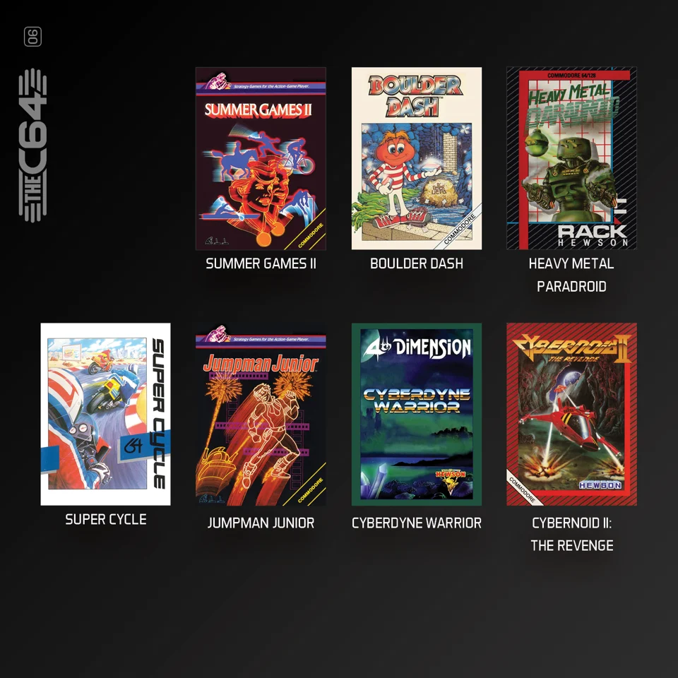 Evercade - THE64 Collection 3 - Zestaw Gier Retro