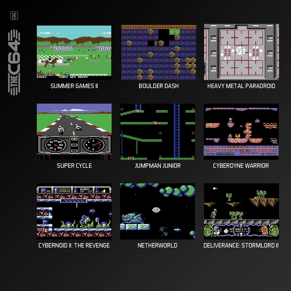 Evercade - THE64 Collection 3 - Zestaw Gier Retro