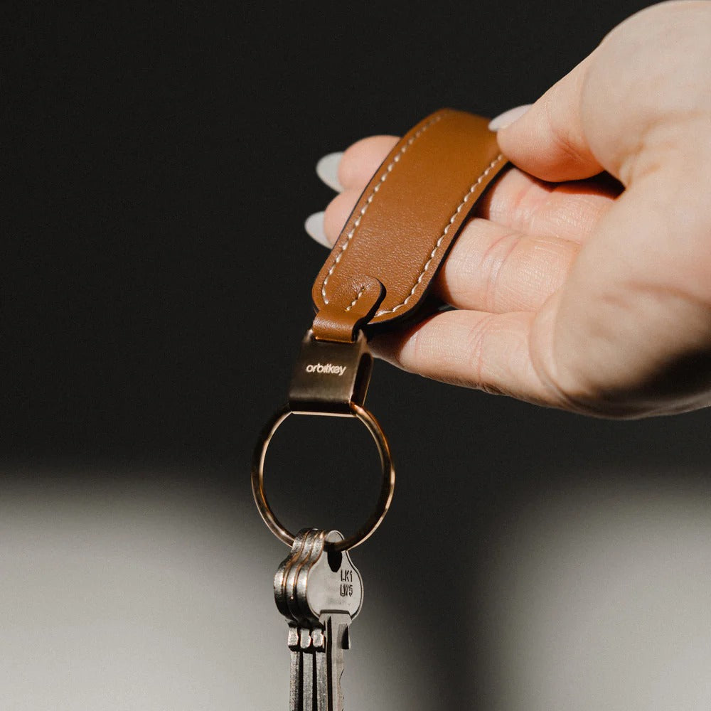 Orbitkey - Leather Loop Keychain - Skórzany Brelok Na Klucze