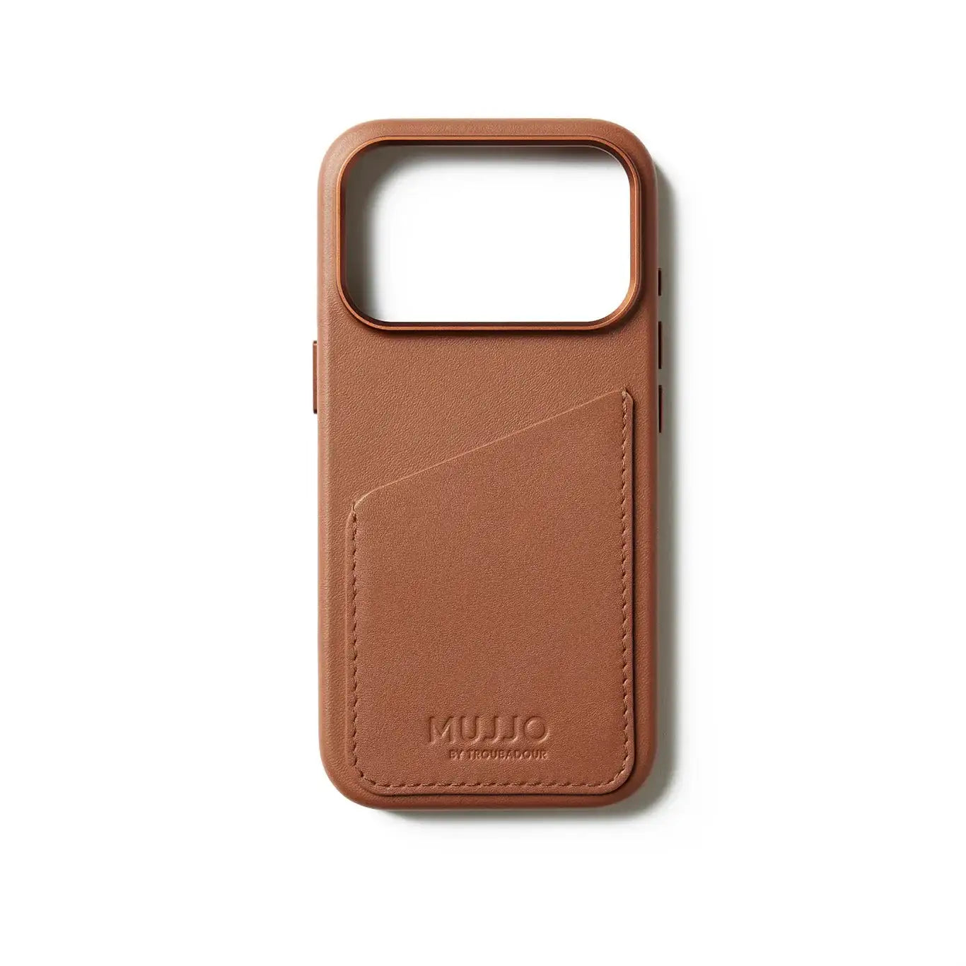 Mujjo - Wallet Leather Case for iPhone 17 Pro / Pro Max - Etui Portfel do iPhone