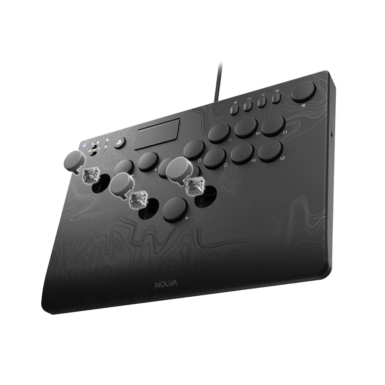 HORI - NOLVA Mechanical All-Button Arcade Controller for PlayStation®5 and Windows 11/10 - Kontroler Mechaniczny Arcade