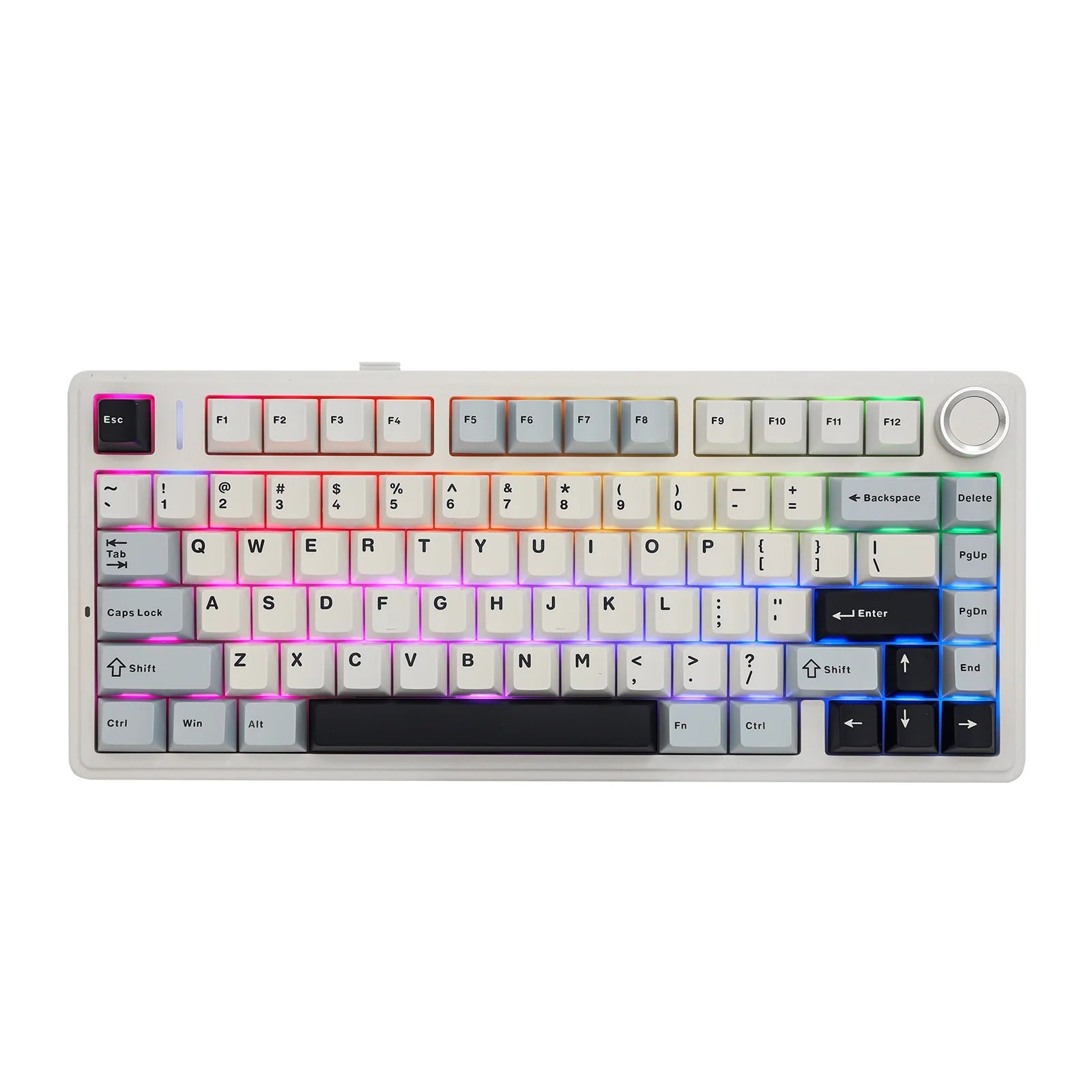 AULA - F75 Wireless Mechanical Keyboard - Bezprzewodowa Klawiatura Mechaniczna - Glacier Blue